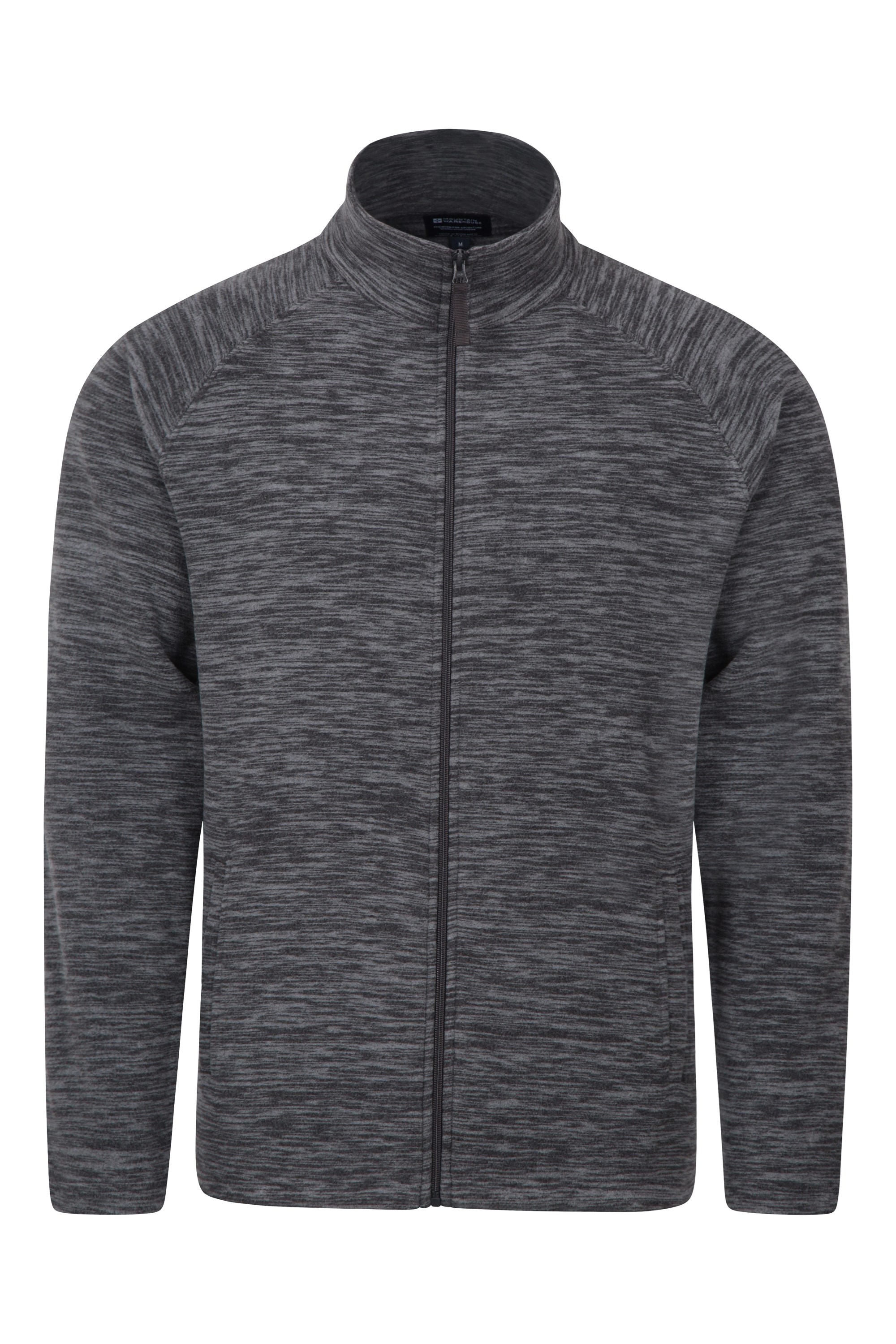 Snowdon Ii Mens Full-zip Fleece Jacket - Grey
