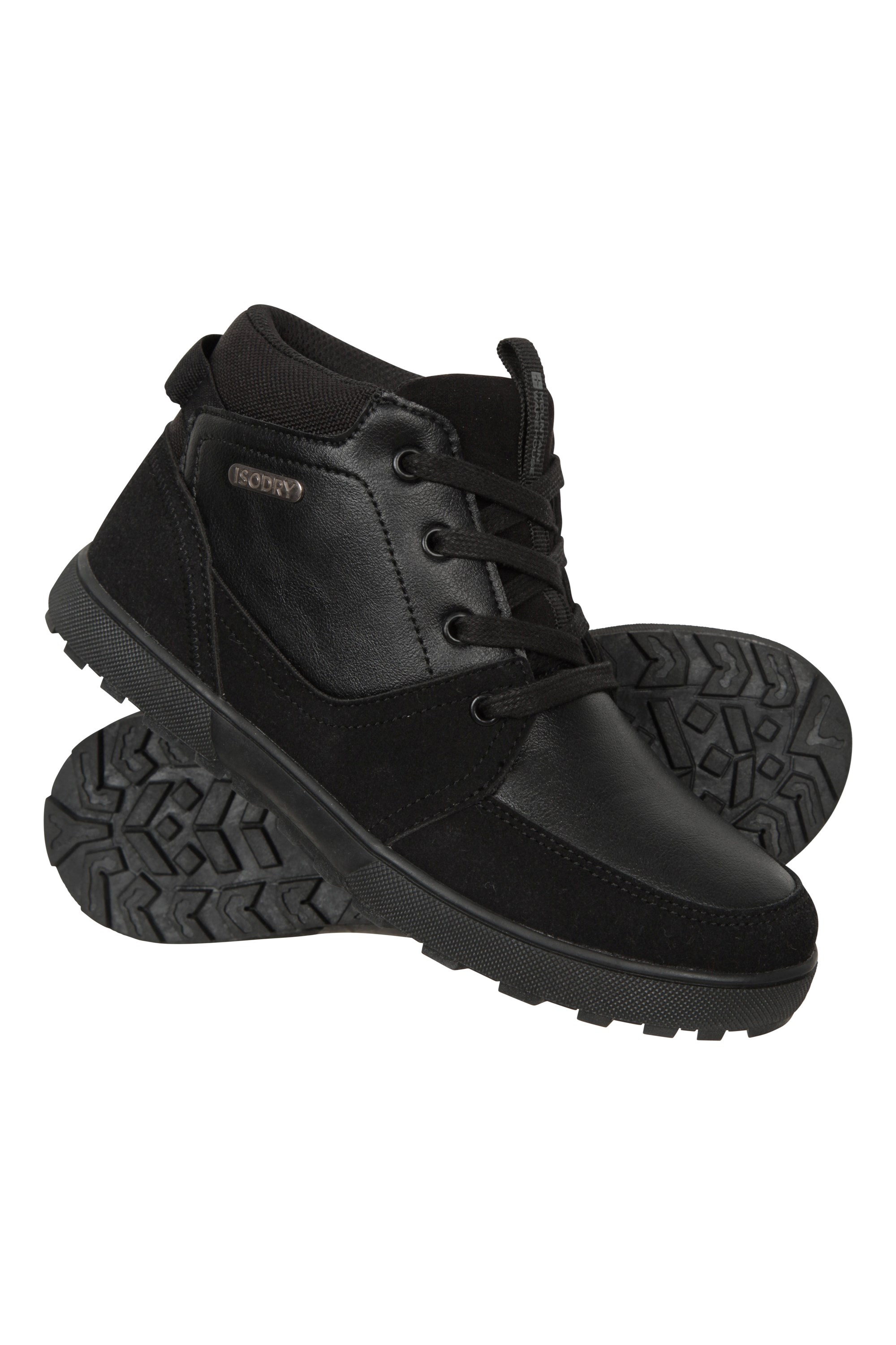 Spark Kids Waterproof School Boot - Black
