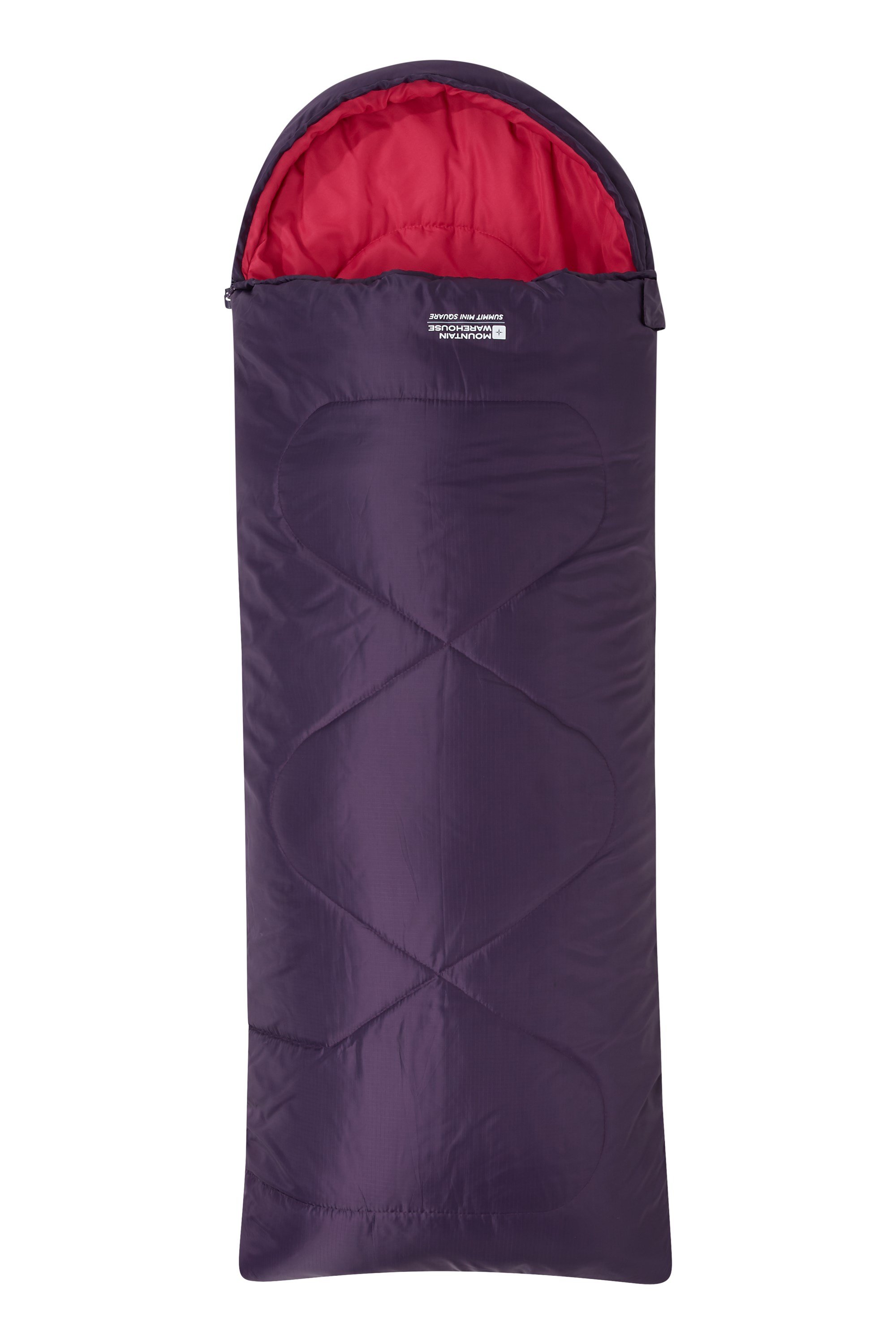 Summit Mini Square Kids Sleeping Bag - Purple