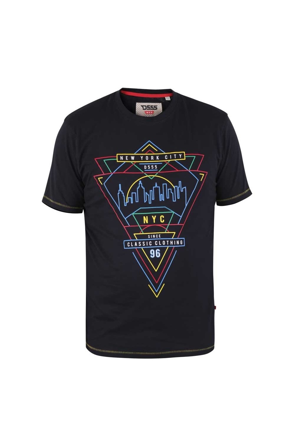 Taunton D555 Mens Neon Kingsize T-shirt -