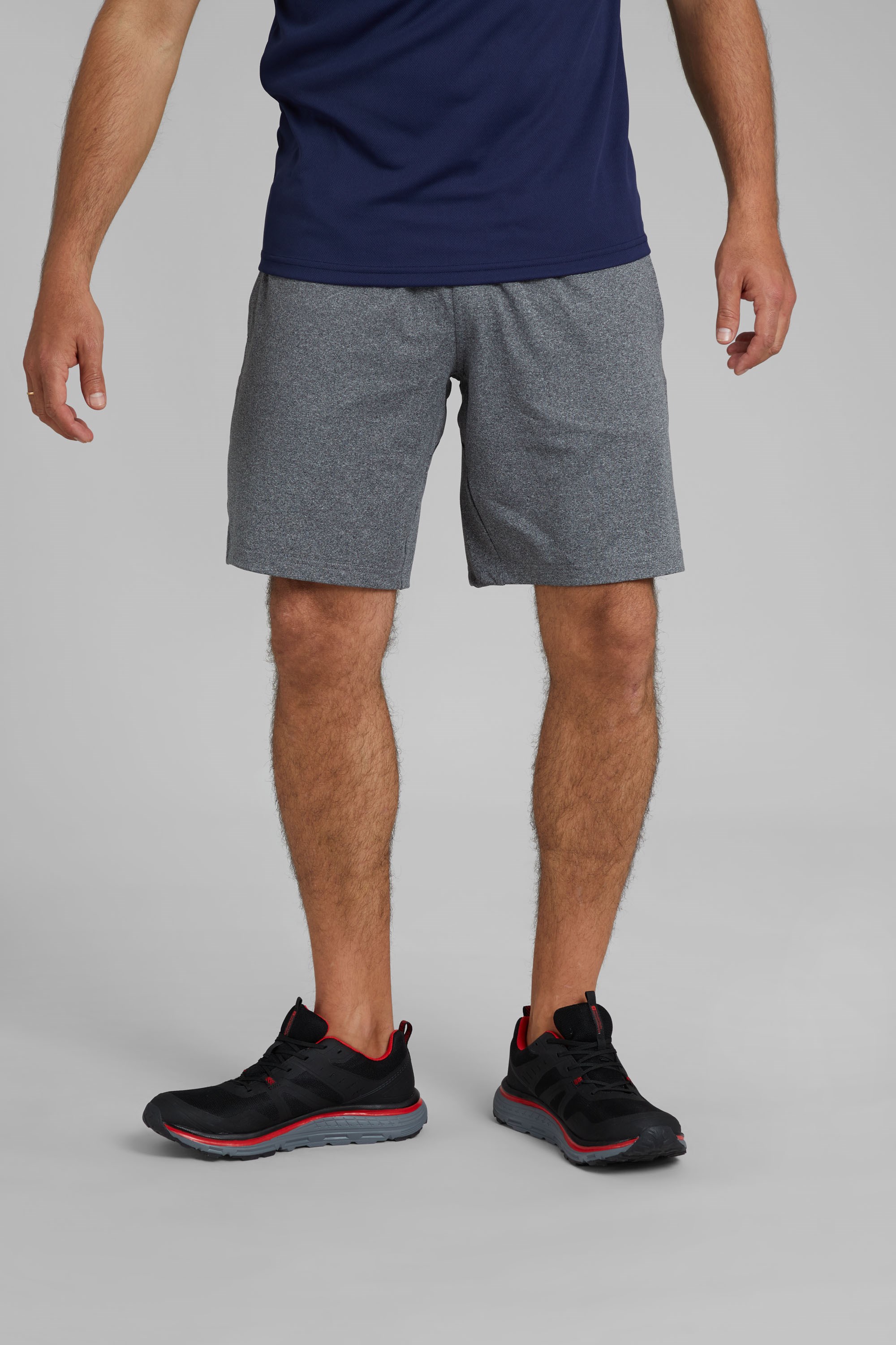 Tempo Mens Jersey Shorts - Grey