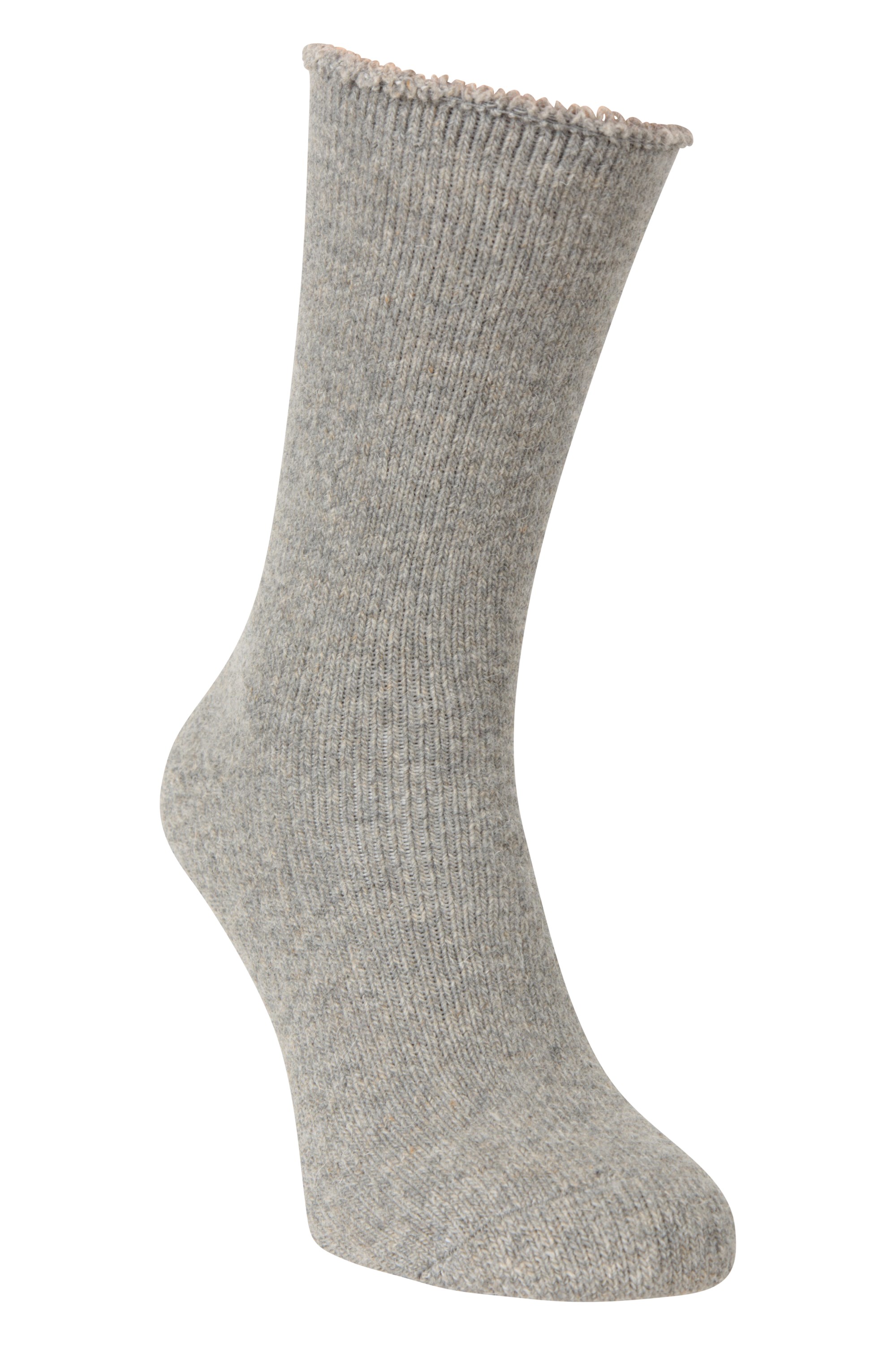 Thermal Wool Mens Socks - Grey