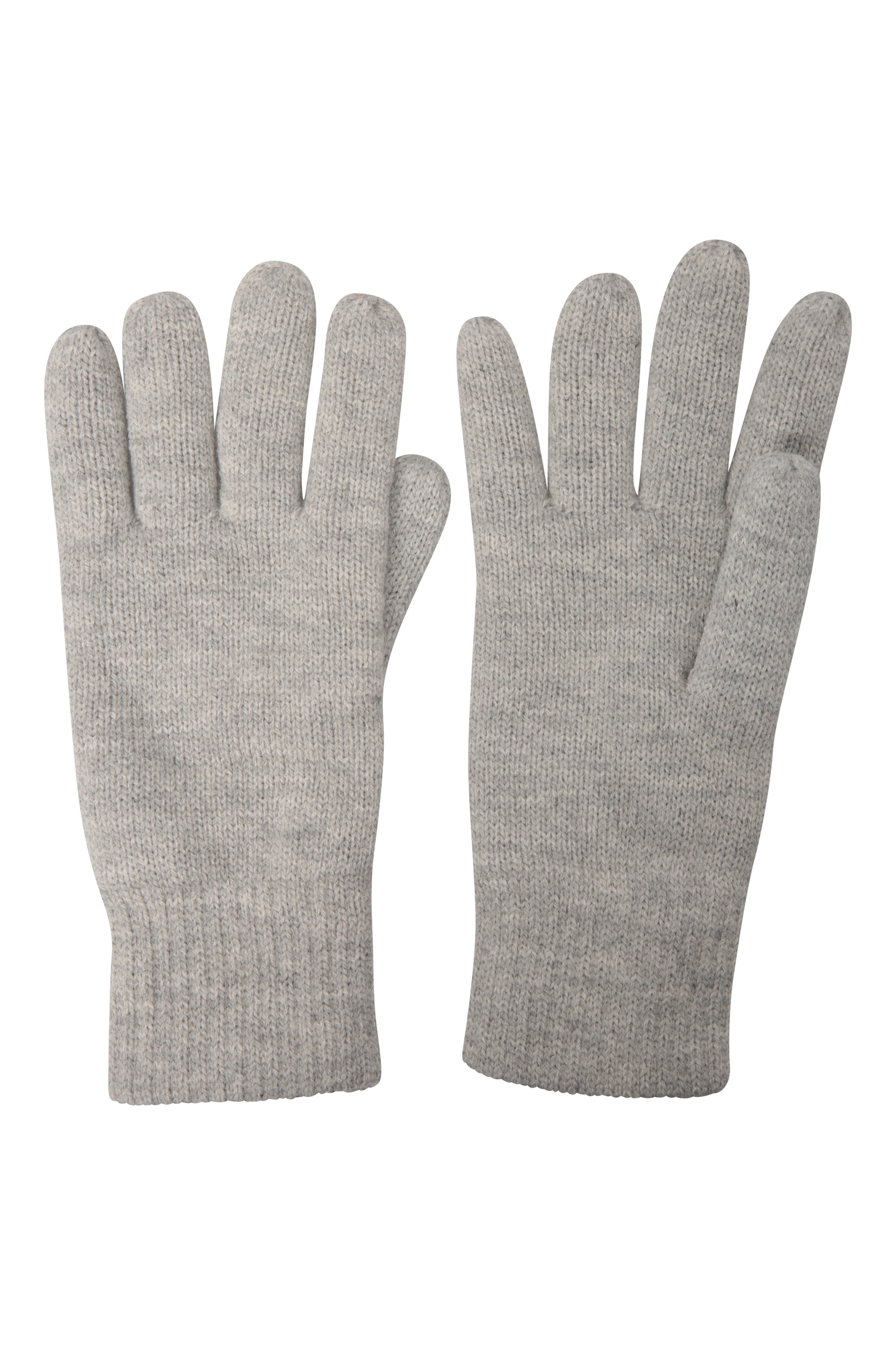 Thinsulate Womens Knitted Gloves - Grey