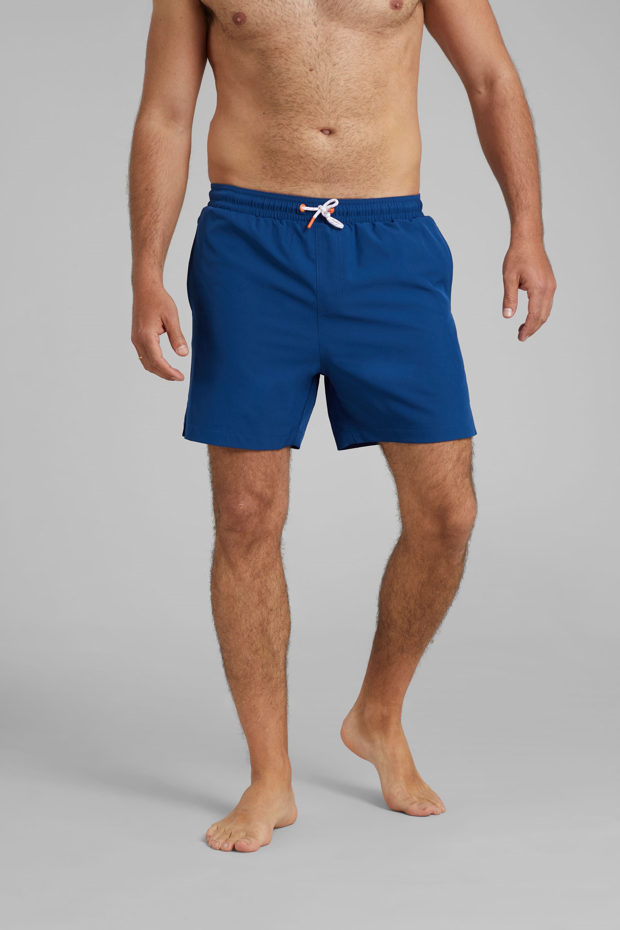 Atlantic Mens Recycled Swim Shorts - Dark Blue
