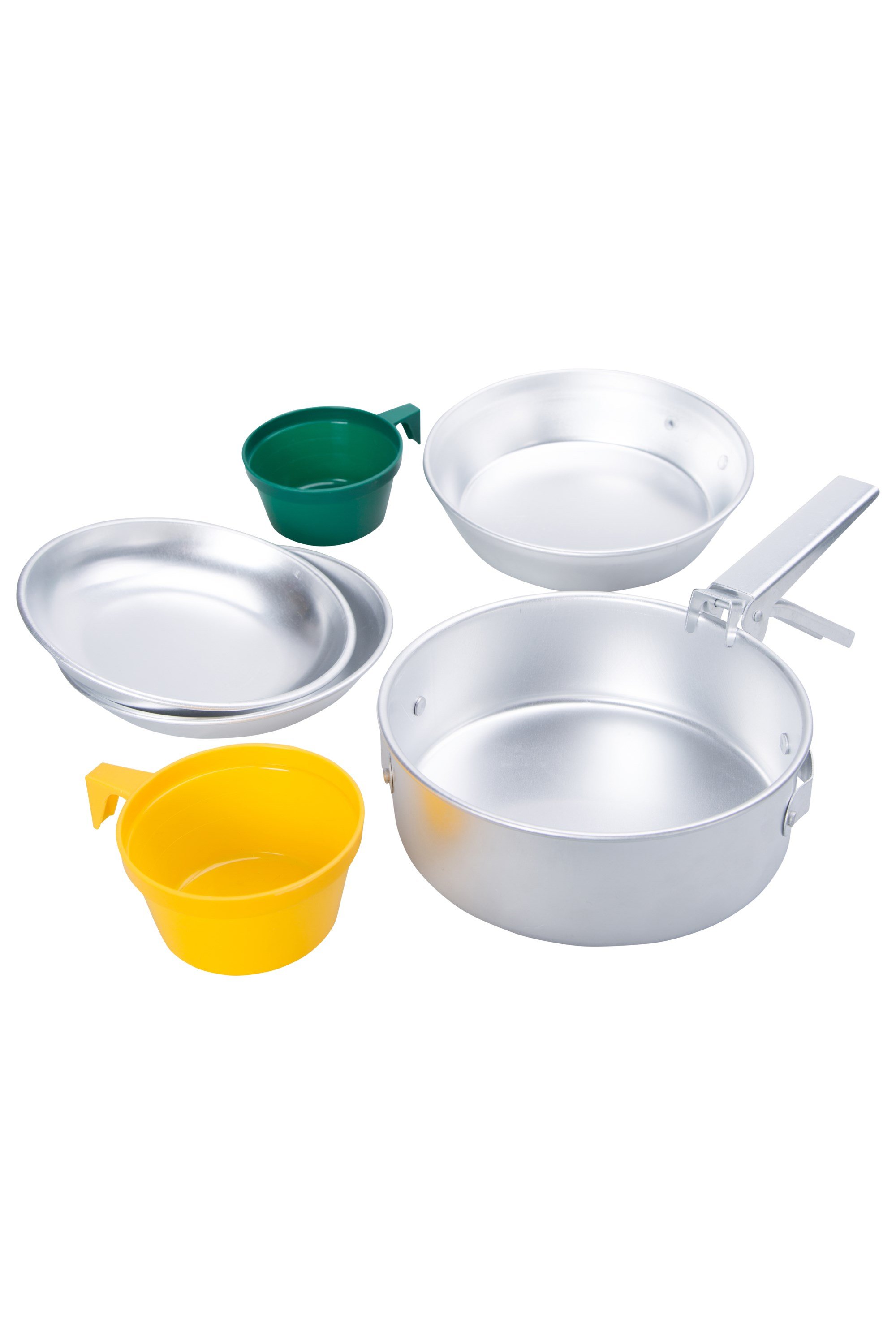Two Person Cook Set - Silver