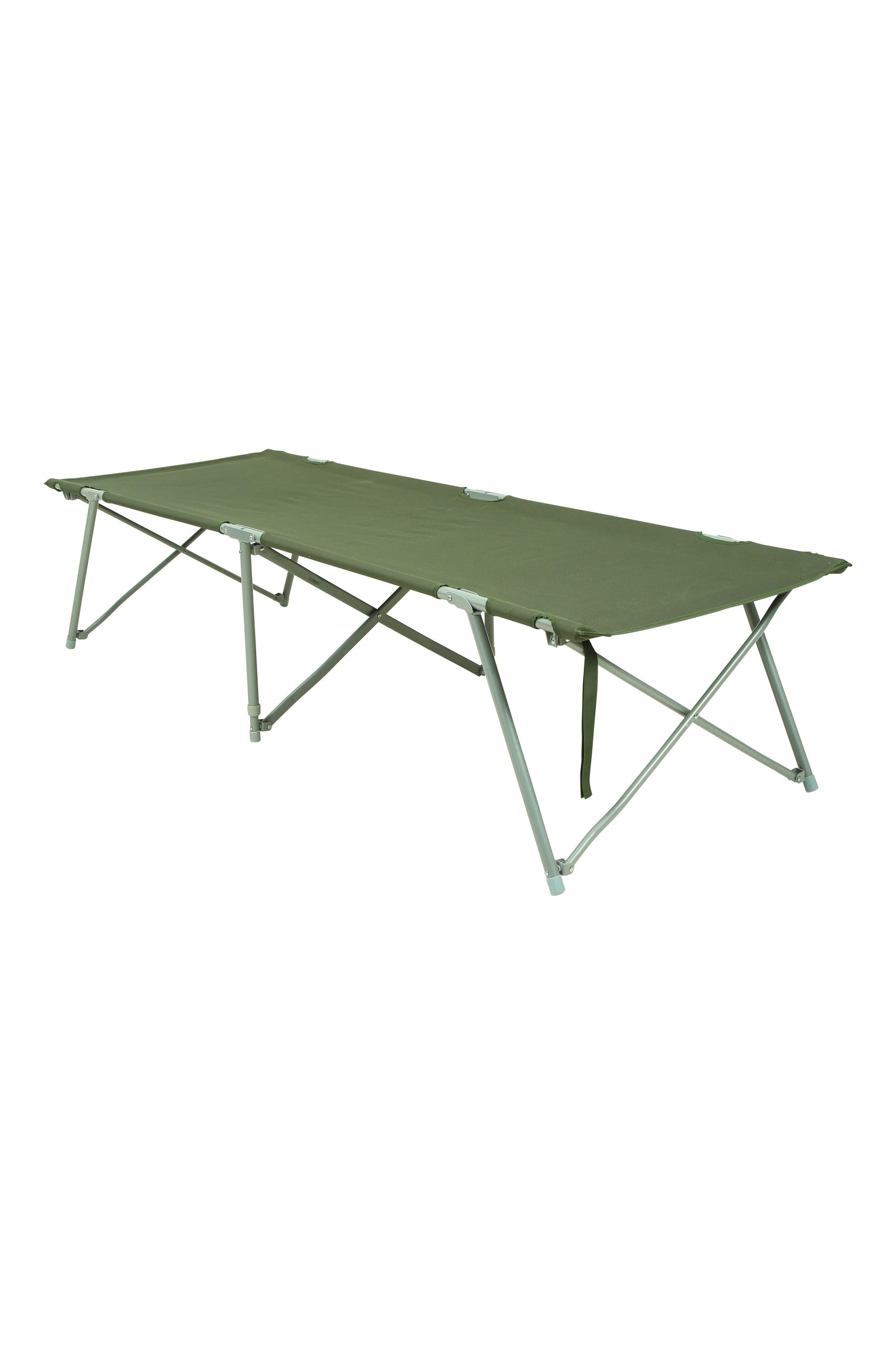 Ultra Folding Camp Bed - Green