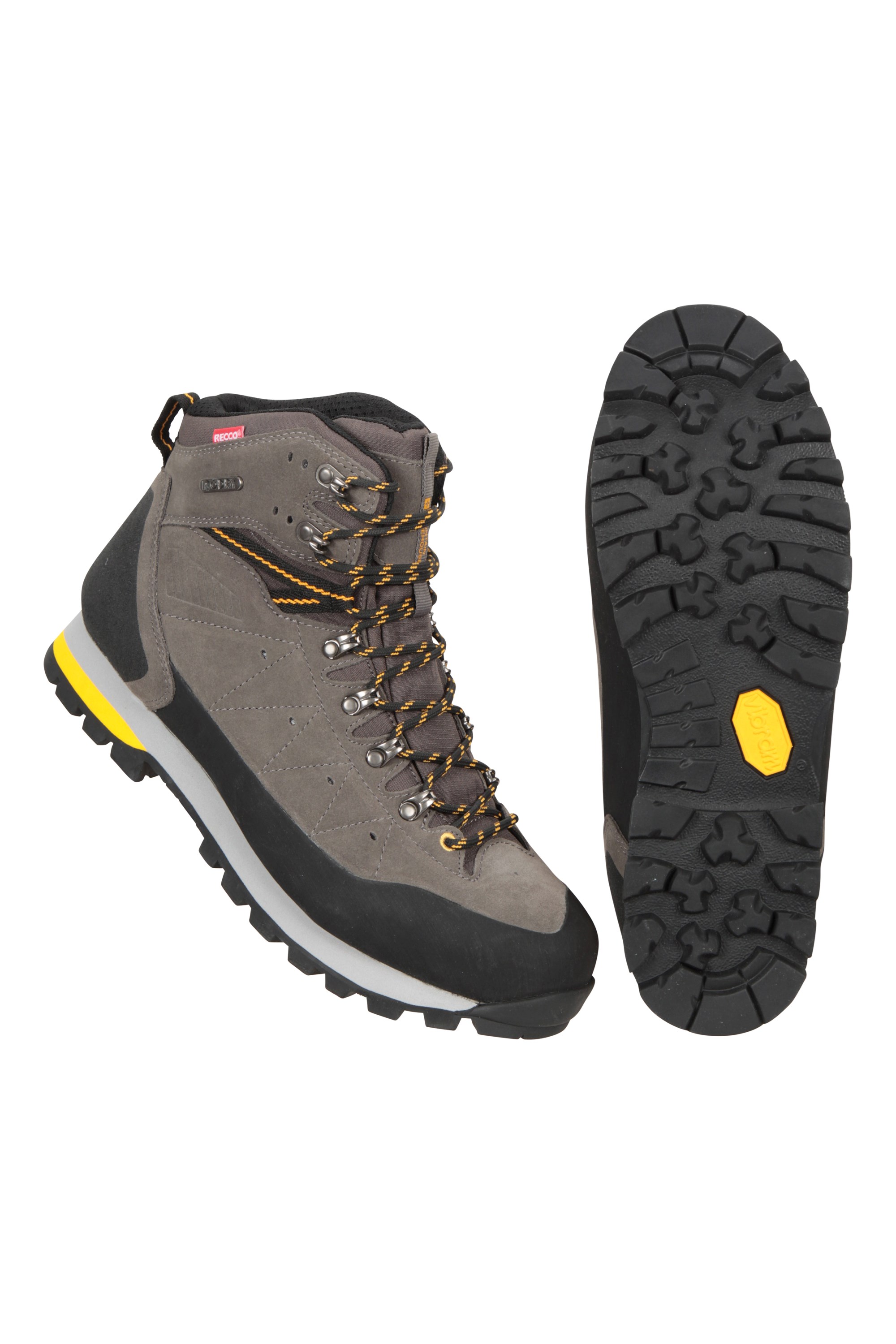 Ultra Peak Mens Waterproof Boots - Grey