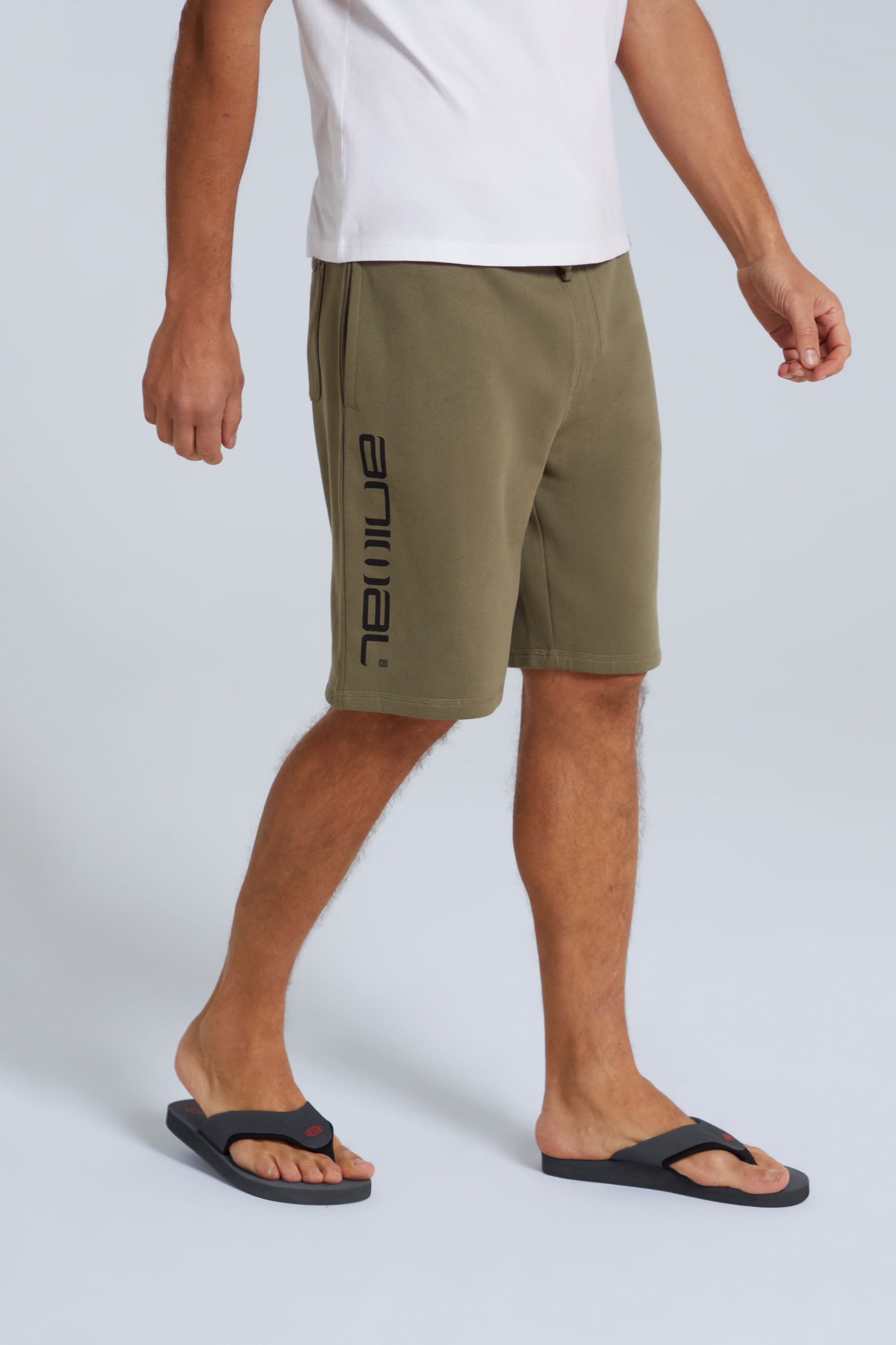 Unwind Mens Organic Shorts - Green