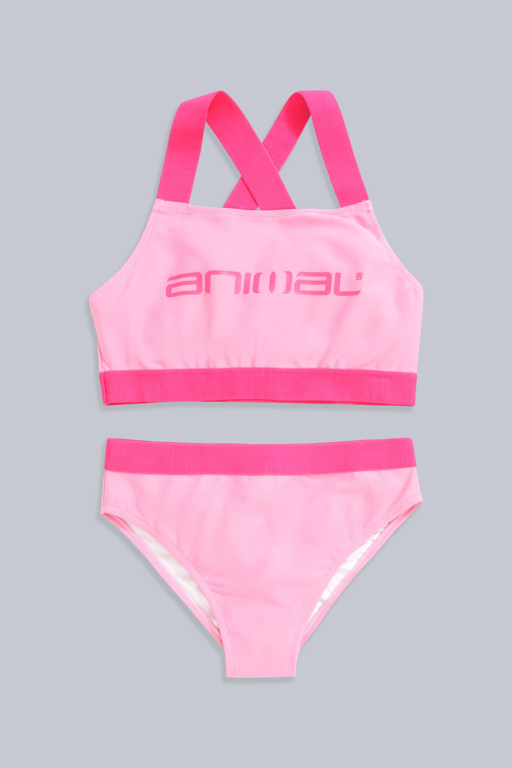 Ava Kids Recycled Bikini - Pink