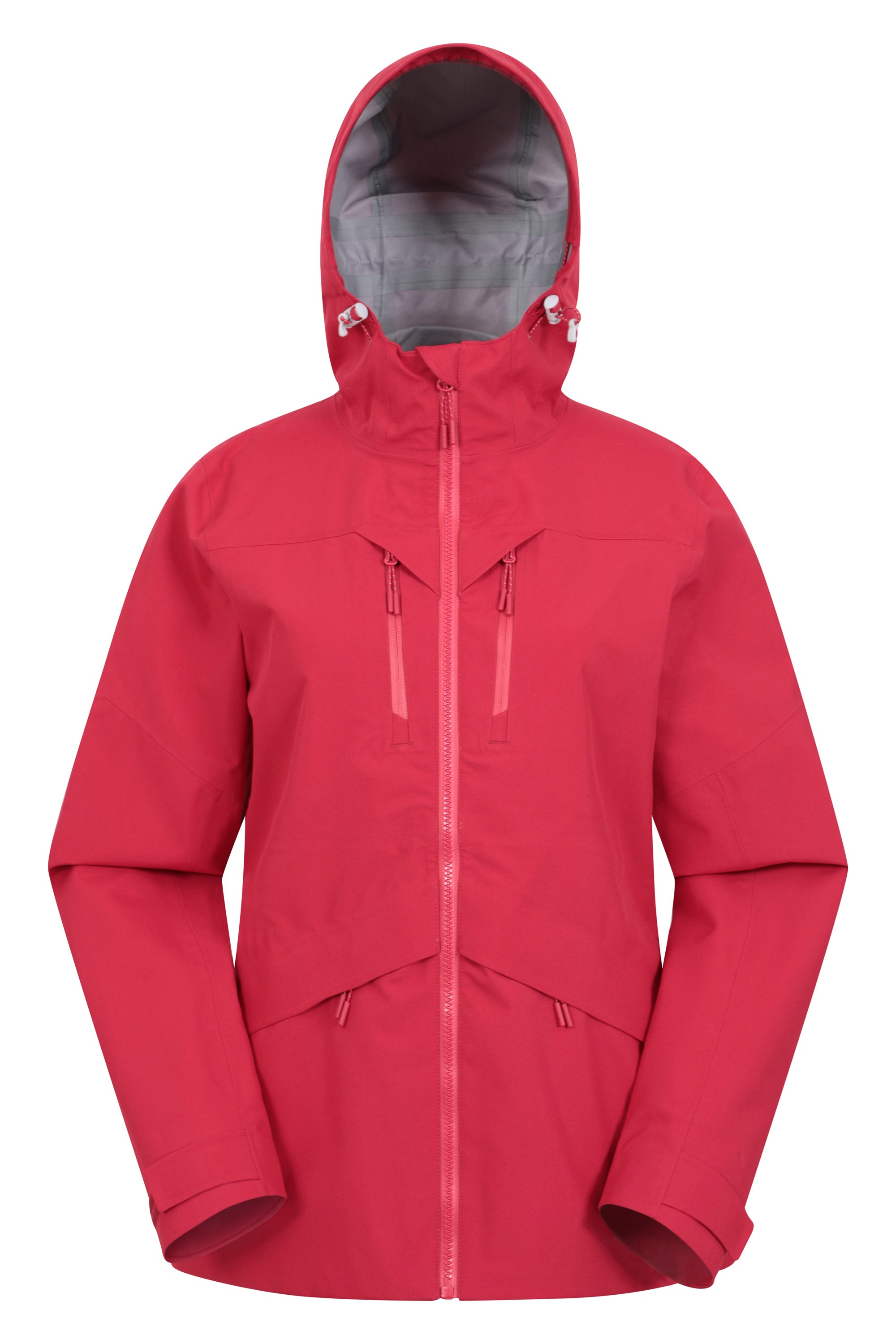 3 Layer Rhine Extreme Womens Waterproof Jacket - Red