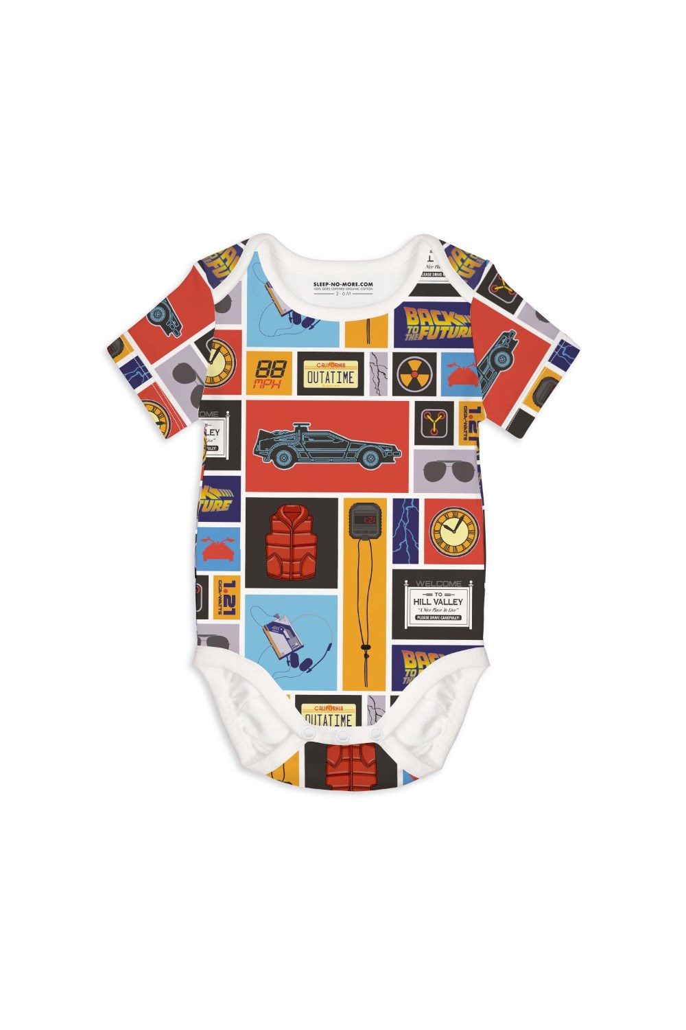 Back To The Future 02 Baby Bodysuit -