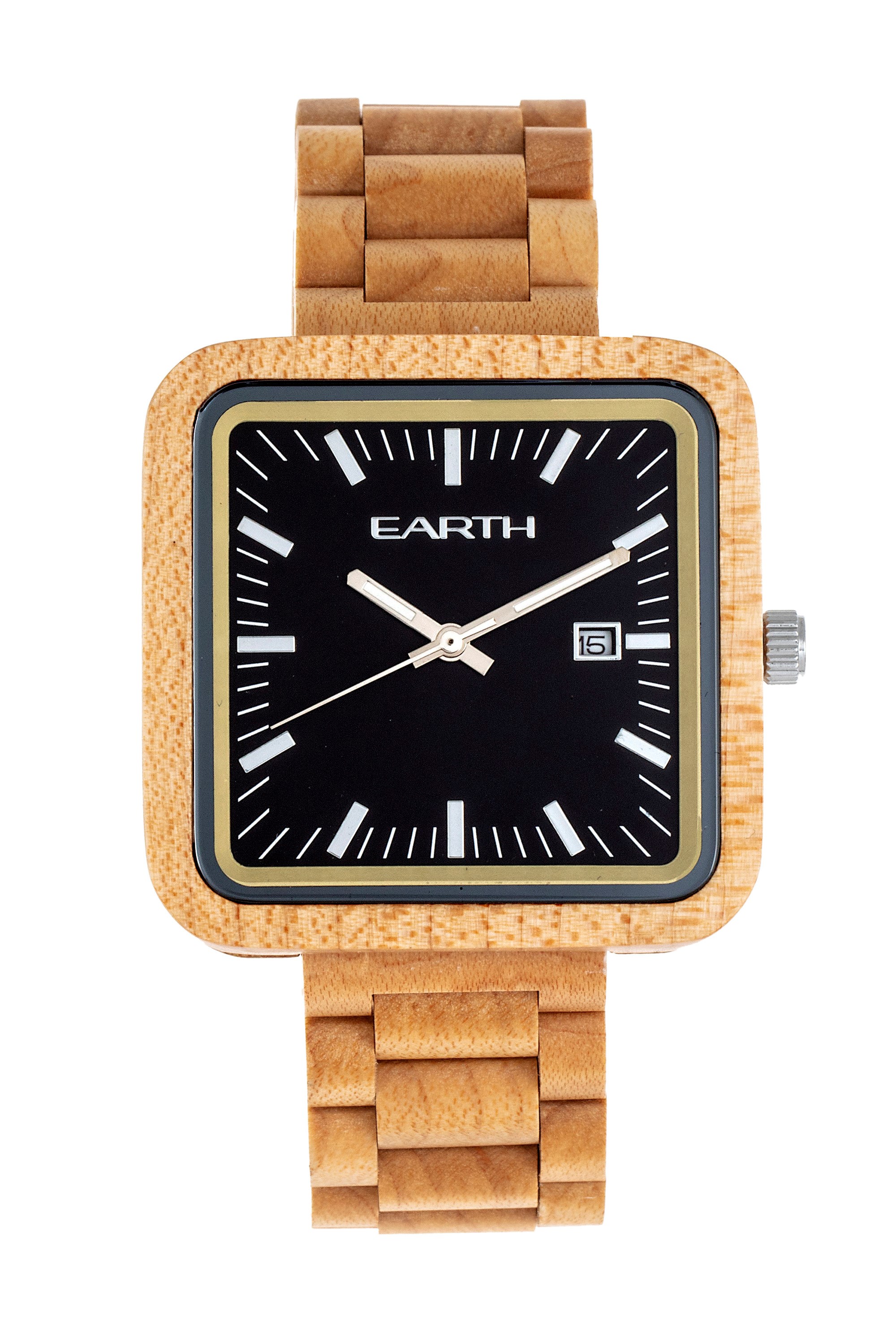 Berkshire Bracelet Wood Watch With Date -