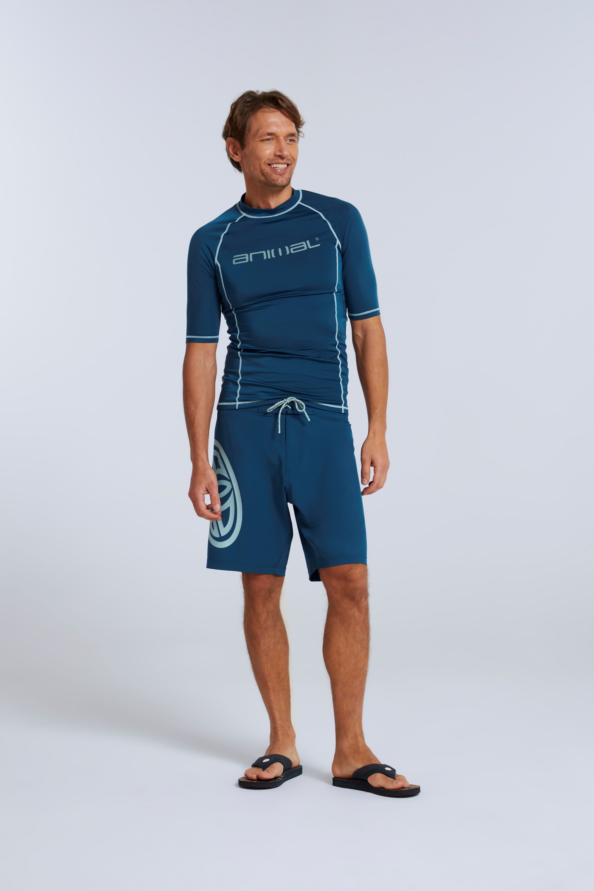 Brett Recycled Mens Boardshorts - Blue