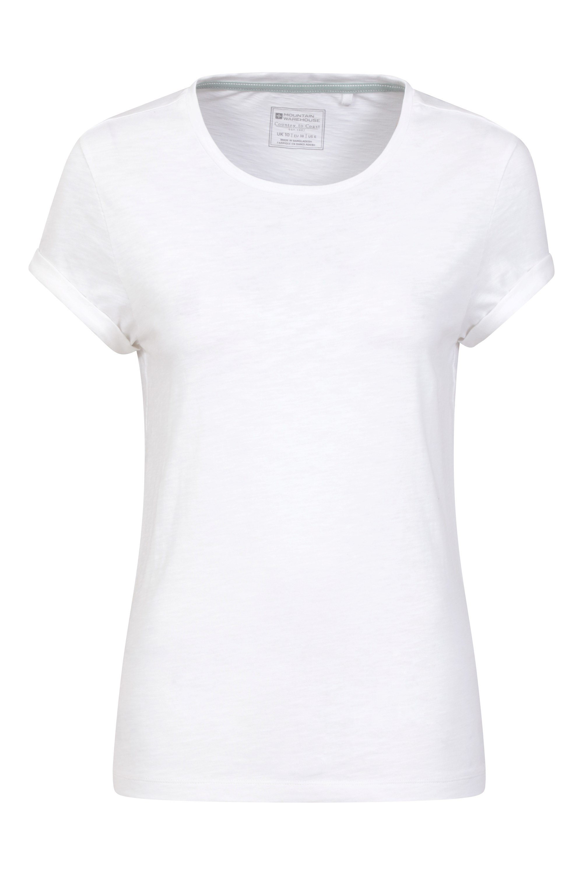 Bude Womens Relaxed Fit T-shirt - White