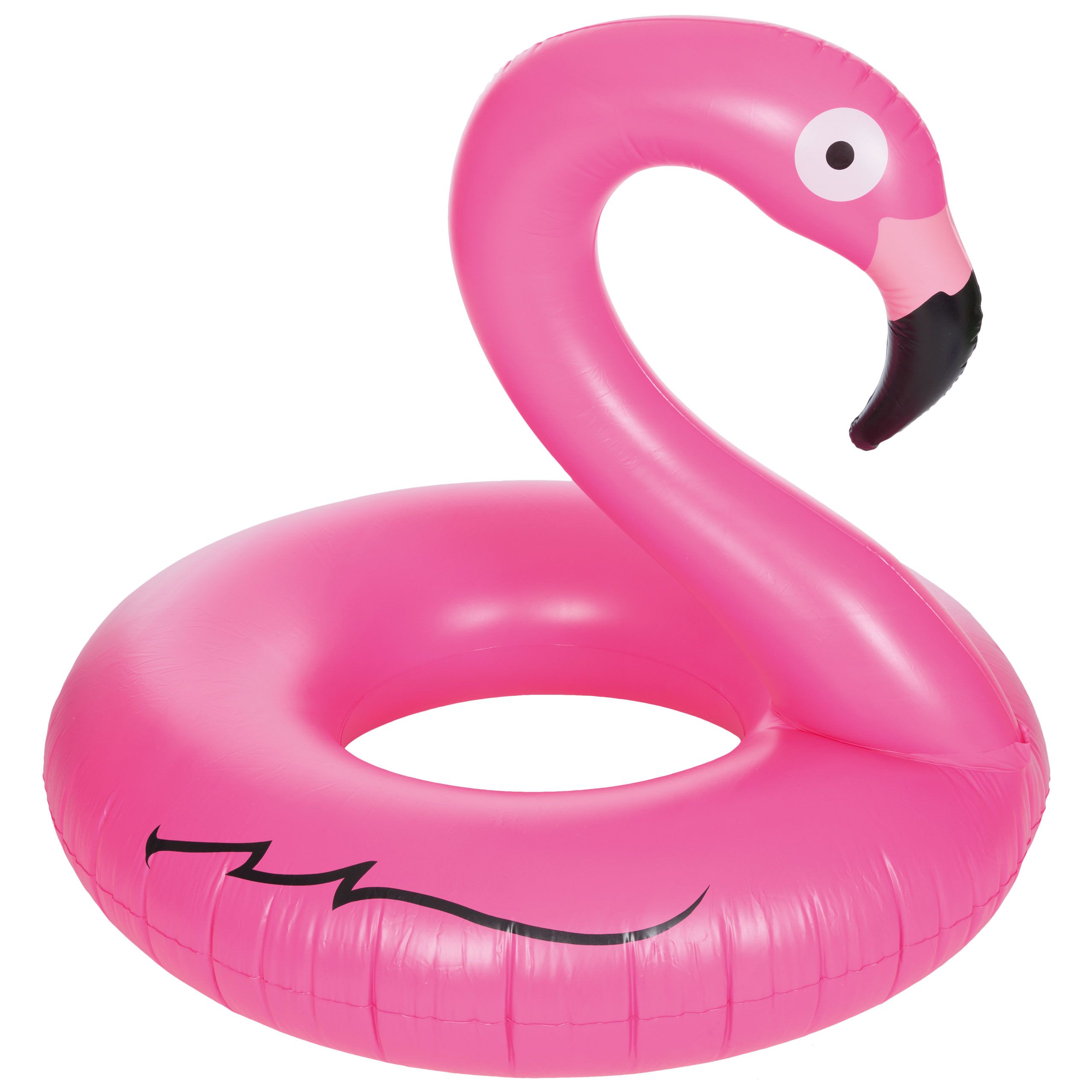 Inflatable Flamingo Novelty Swim Ring