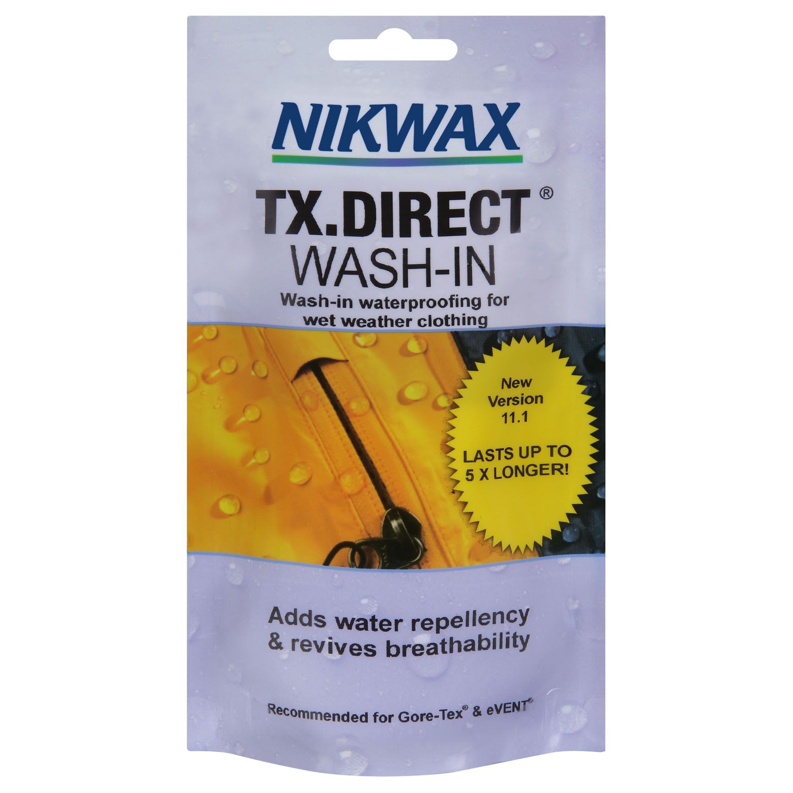 Nikwax Tx Direct Wash In Waterproofer Single Dose