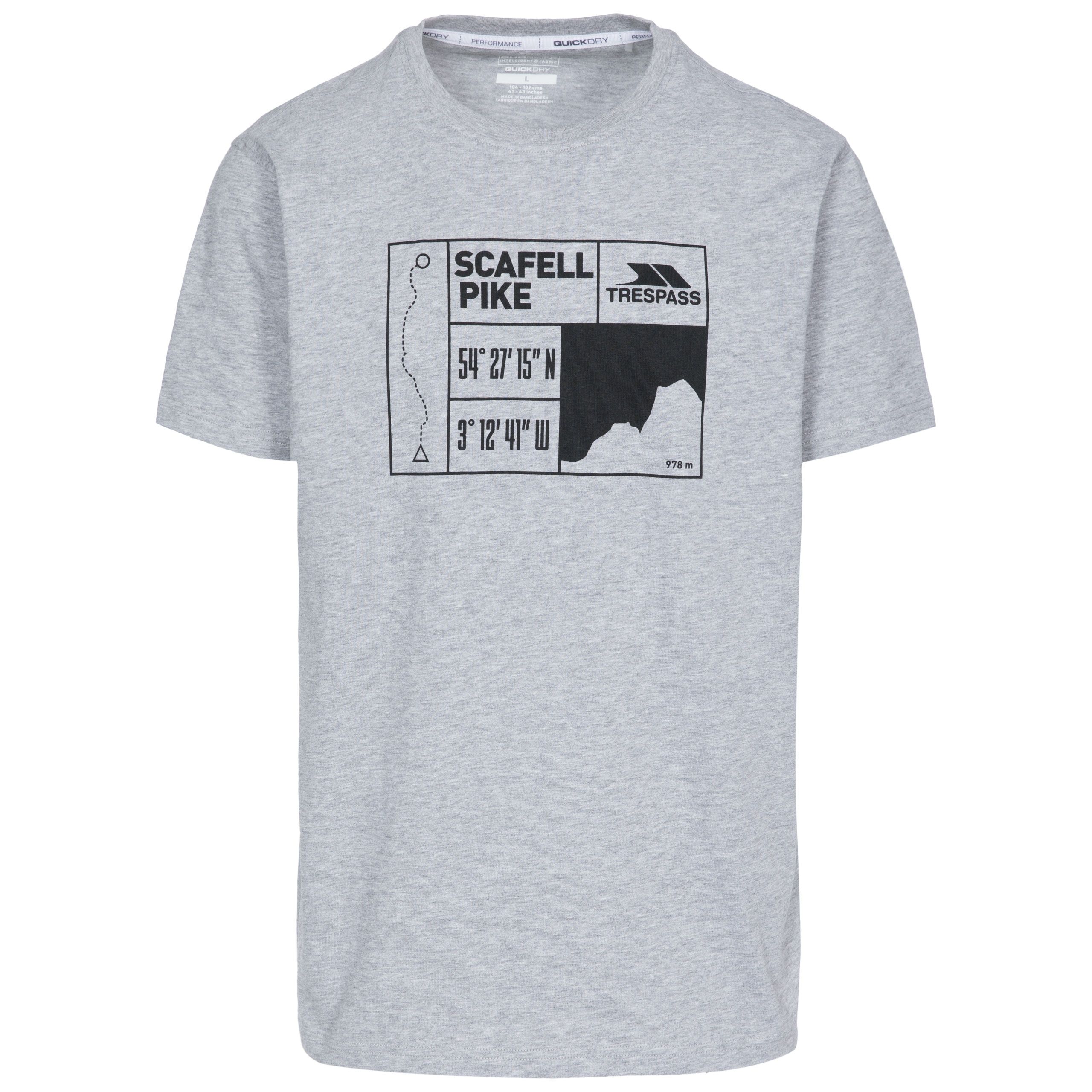Scafel Mens Quick Dry Casual T-shirt