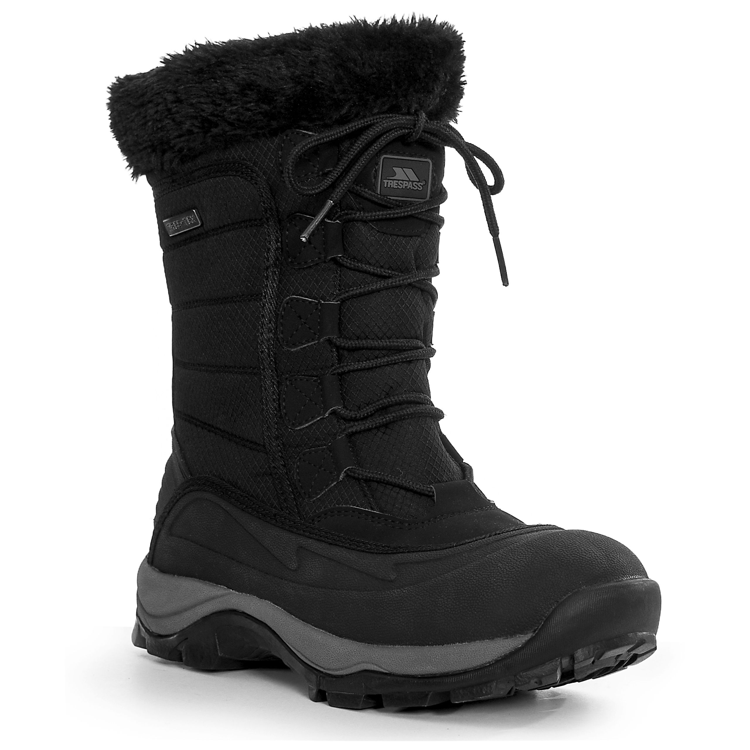 Stalagmite Womens Lace Up Snow Boots