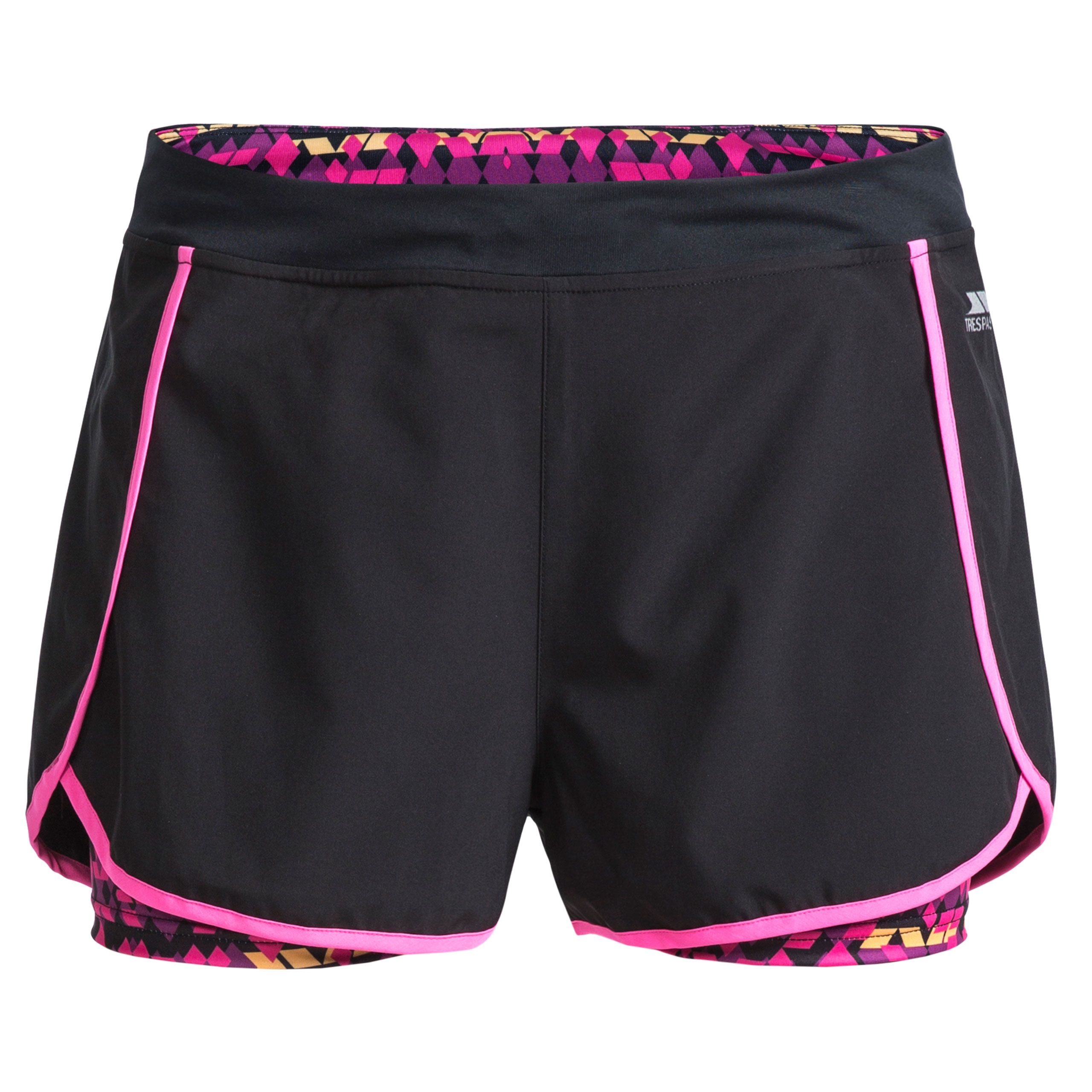 Toria Womens 2 In 1 Quick Dry Active Shorts