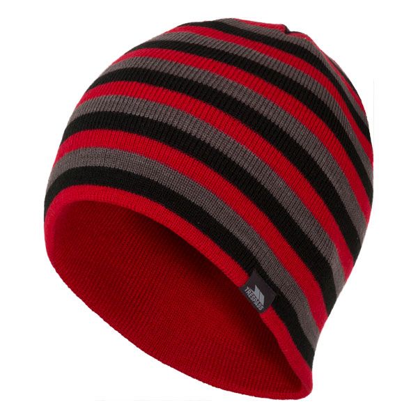 Trespass Adults Beanie Hat Striped Lightweight Coaker