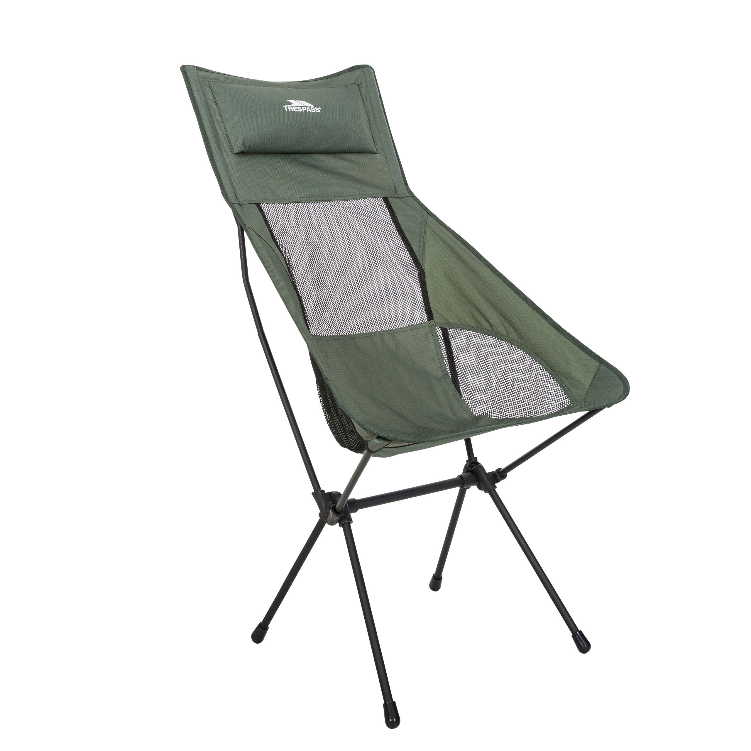 Trespass Tall Lightweight Camping Chair Roost