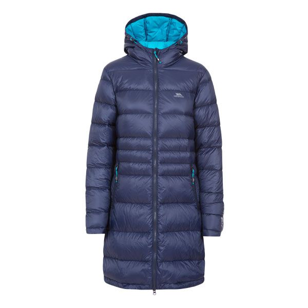 Trespass Womens Down Jacket Long Marge