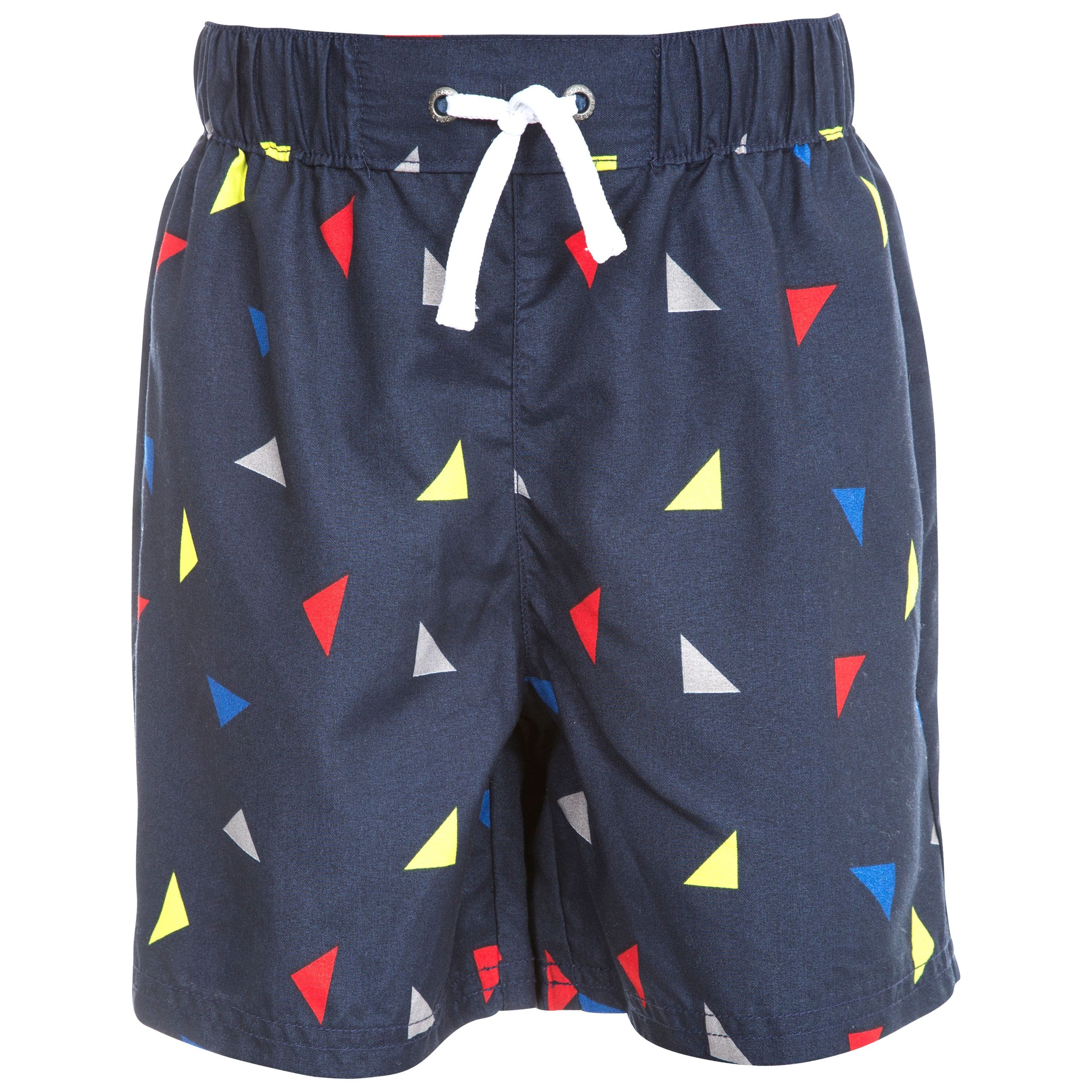 Triangle Kids Durable Geometric Printed Shorts