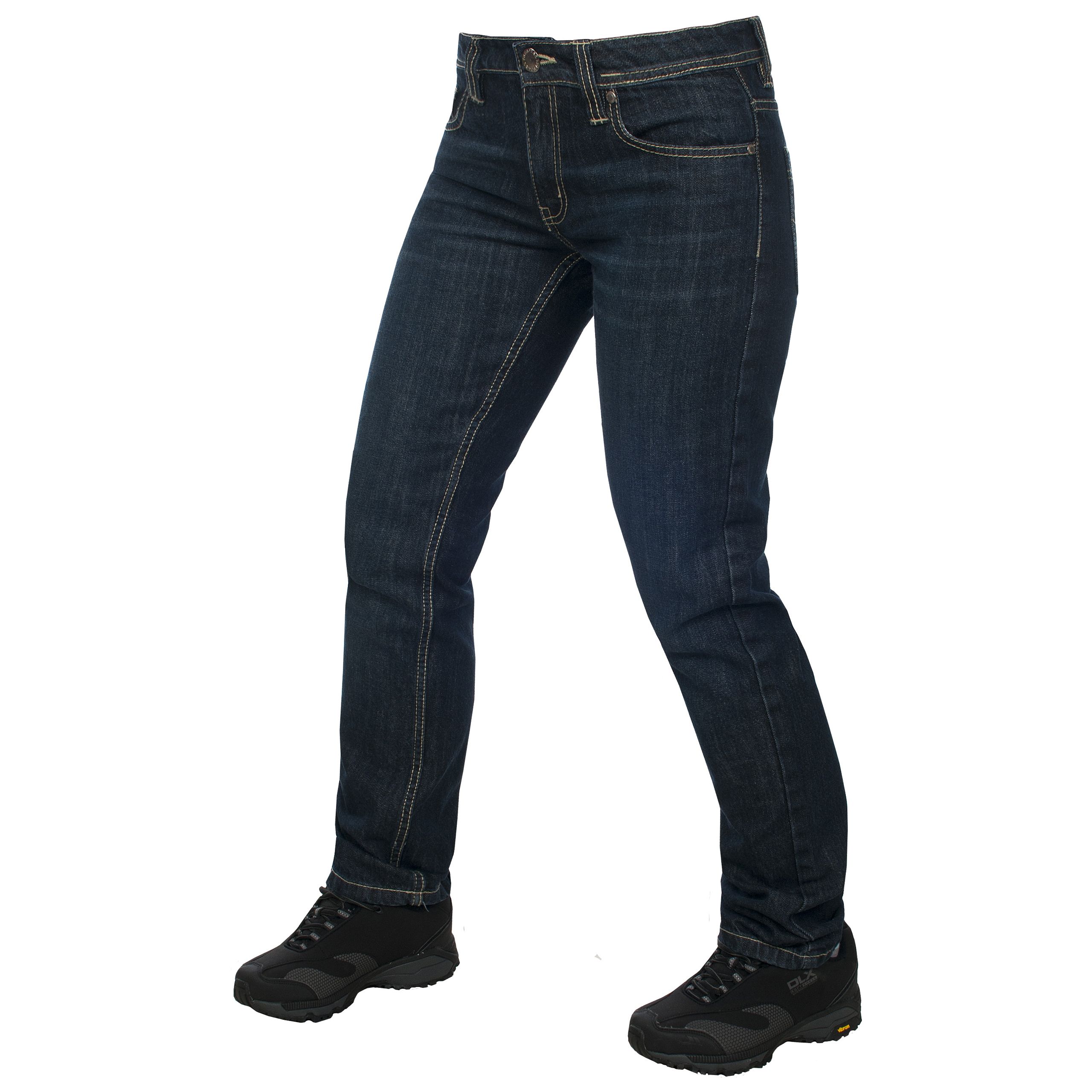 Tulisa Womens Dark Denim Straight Leg Jeans