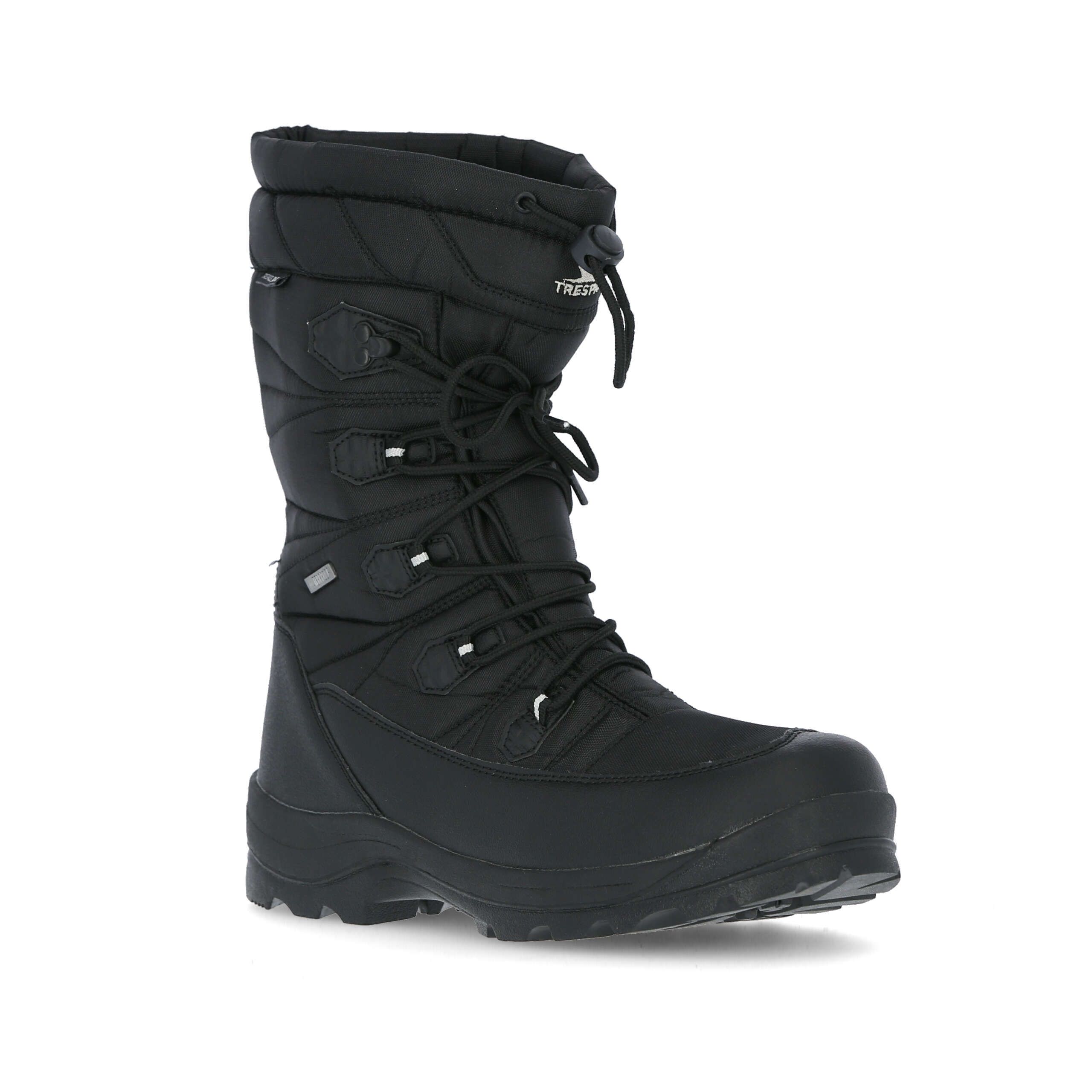 Yetti Mens Lace Up Snow Boots
