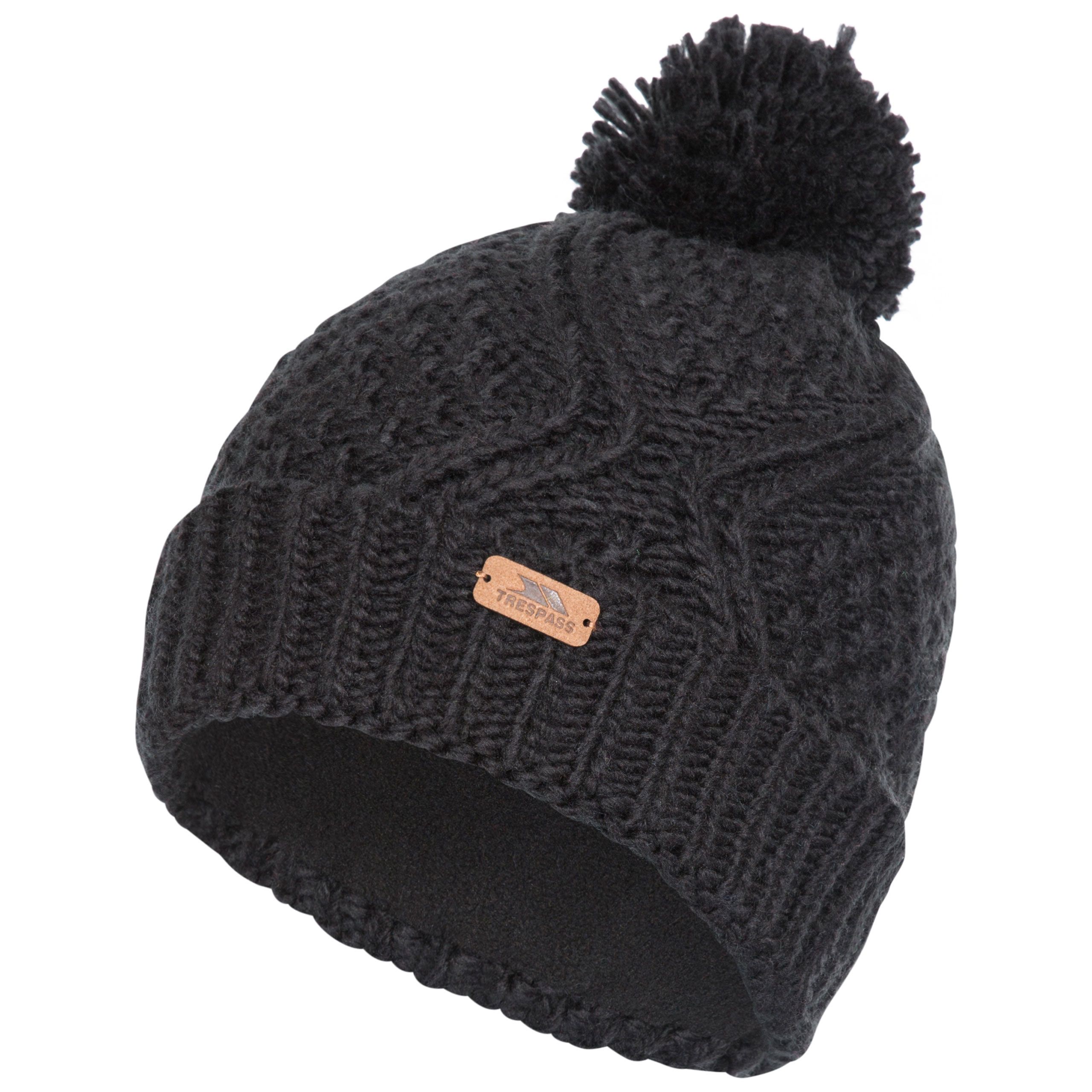 Zyra Womens Knitted Bobble Hat