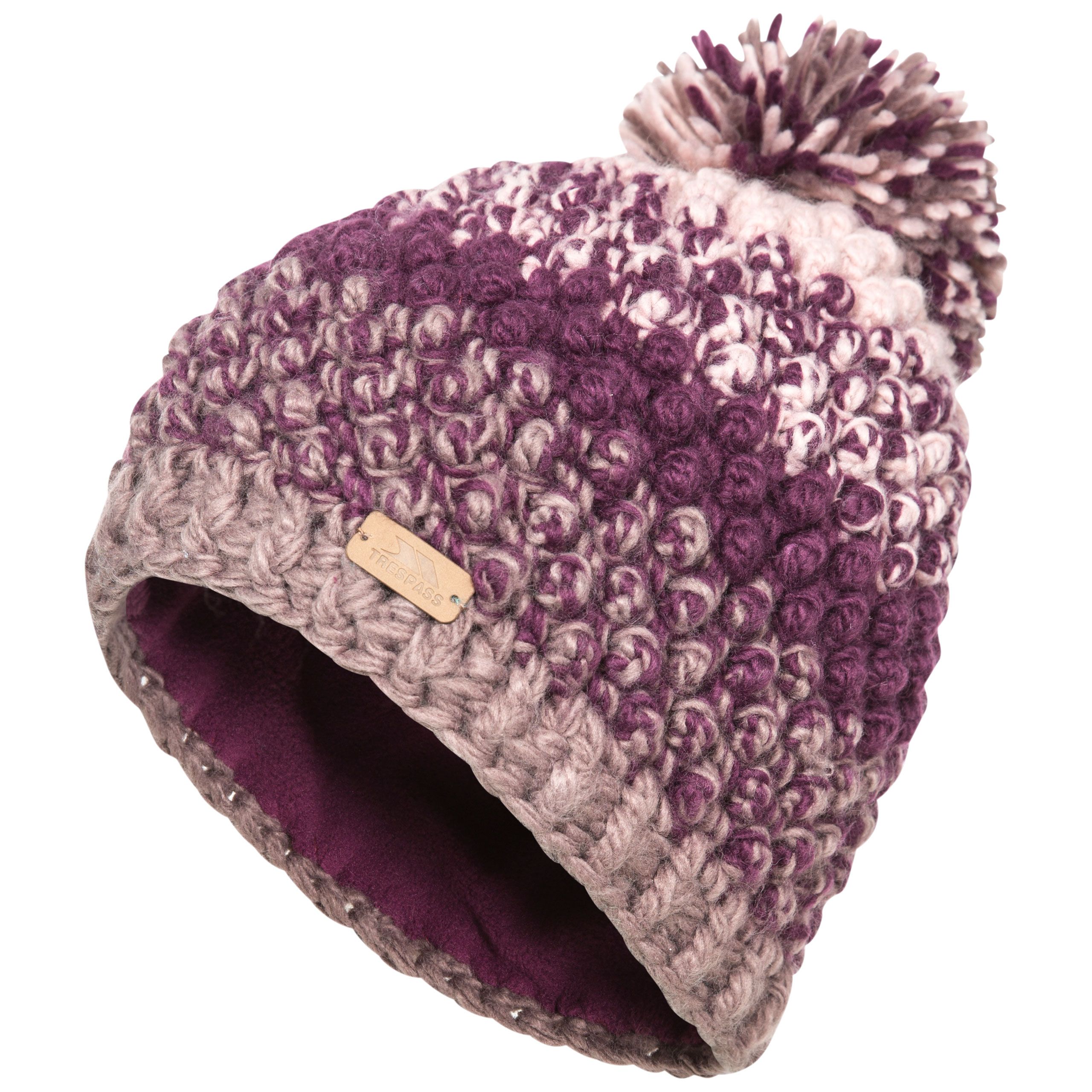 Alver Womens Hand Knitted Bobble Hat