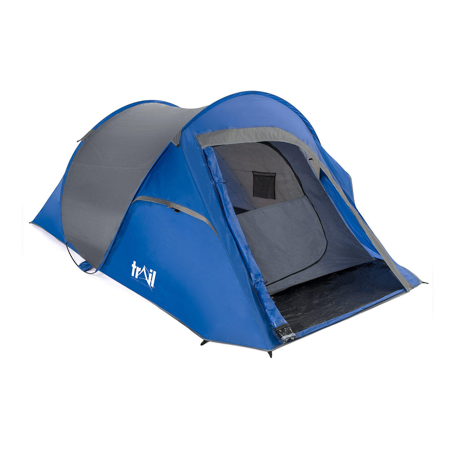 2 Man Pop Up Tent (ds) - Blue