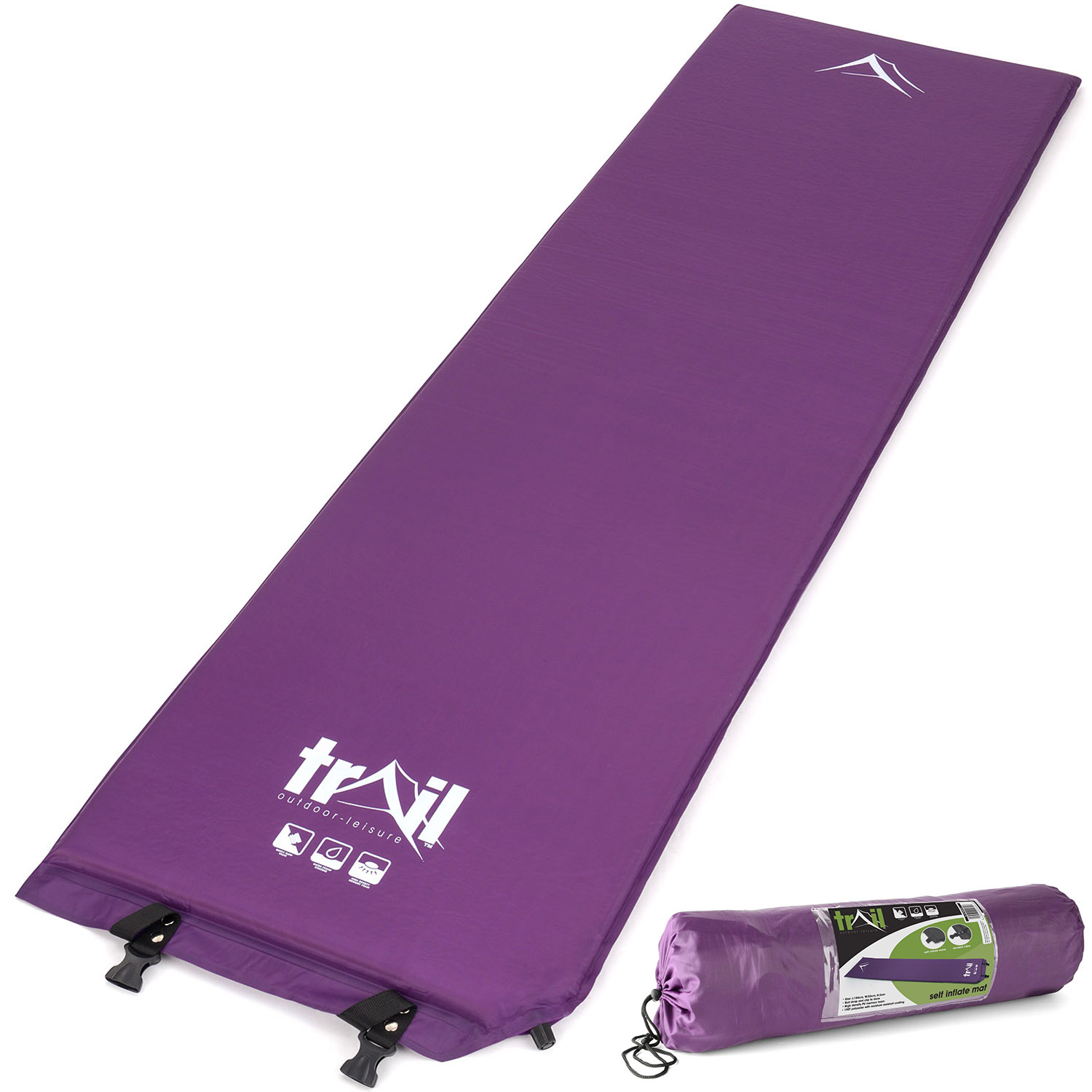 Self-inflating Mat (3cm) - Purple