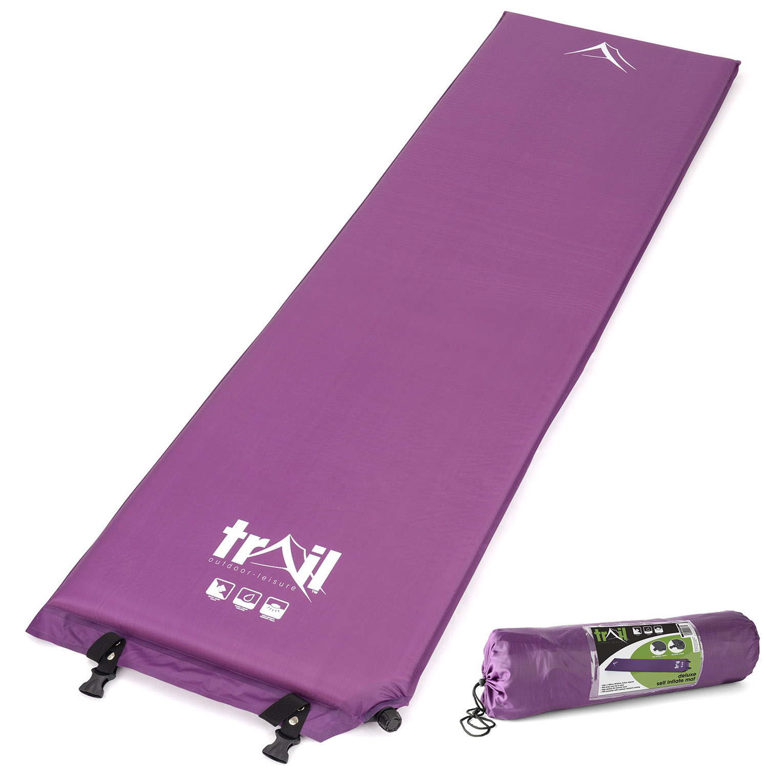 Self-inflating Mat (5cm) - Purple