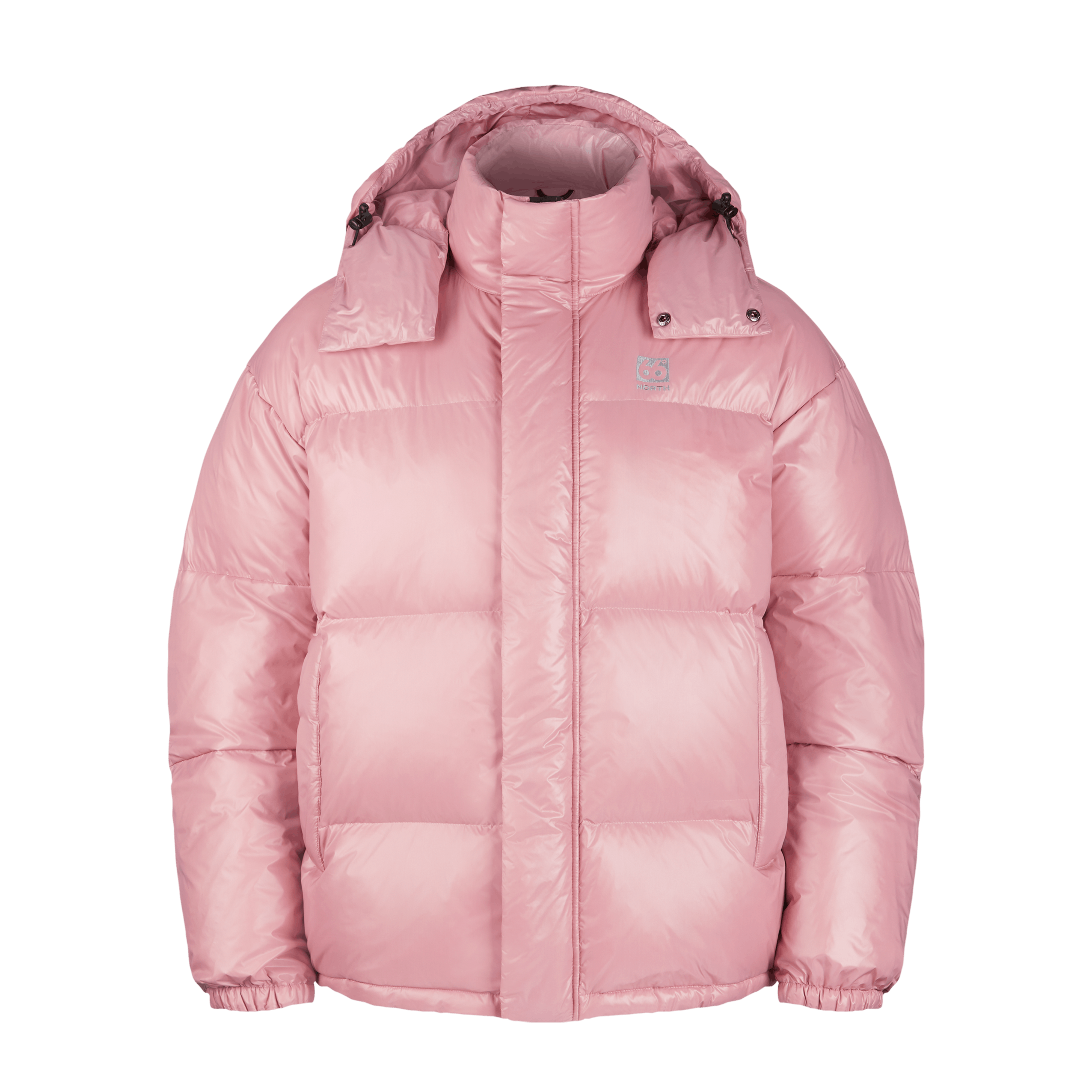 66 North Mens Dyngja JacketsandCoats - Pink Snow - M