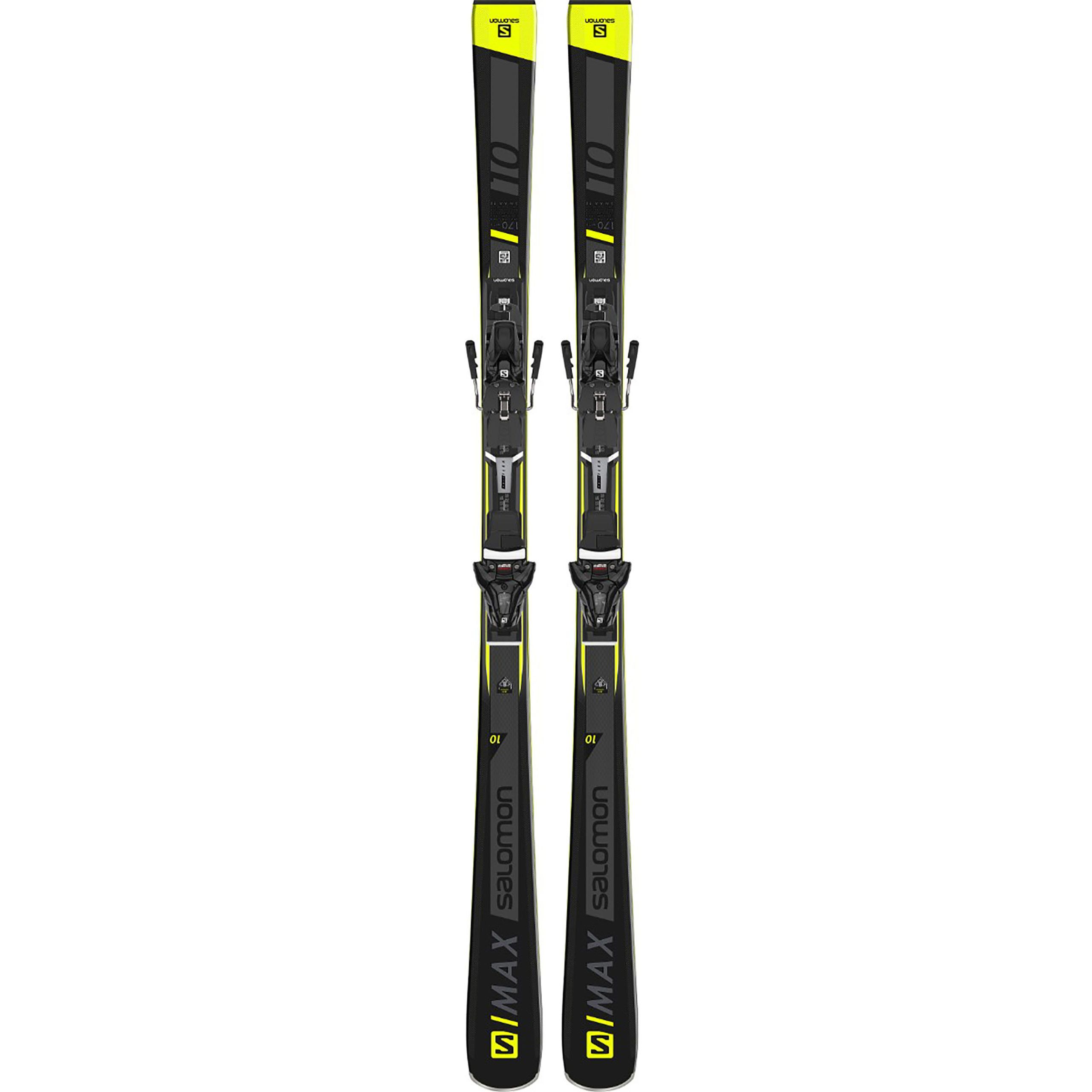 Salomon Mens E S/max 10 + Z12 Gw F80 Ski Bindings