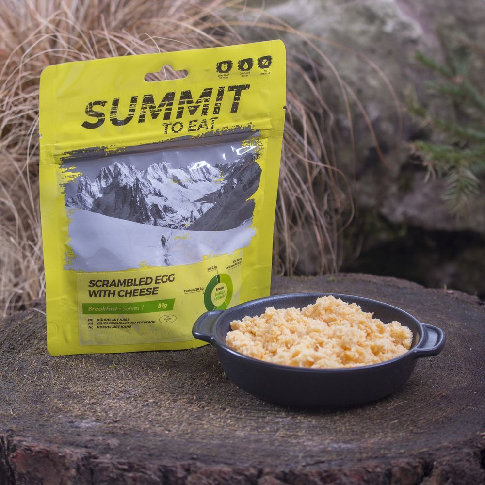 Summit To Eat Scrambled Egg With Cheese Camping Food
