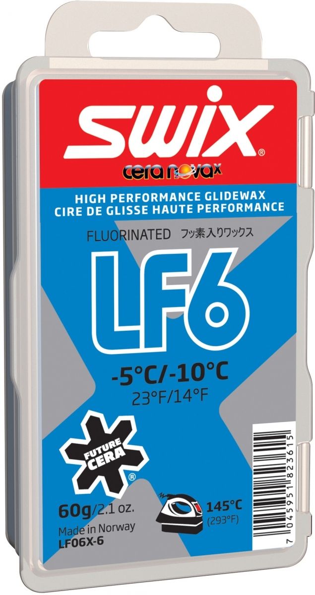 Swix Lf6x Wax (60g: -5 To -10)