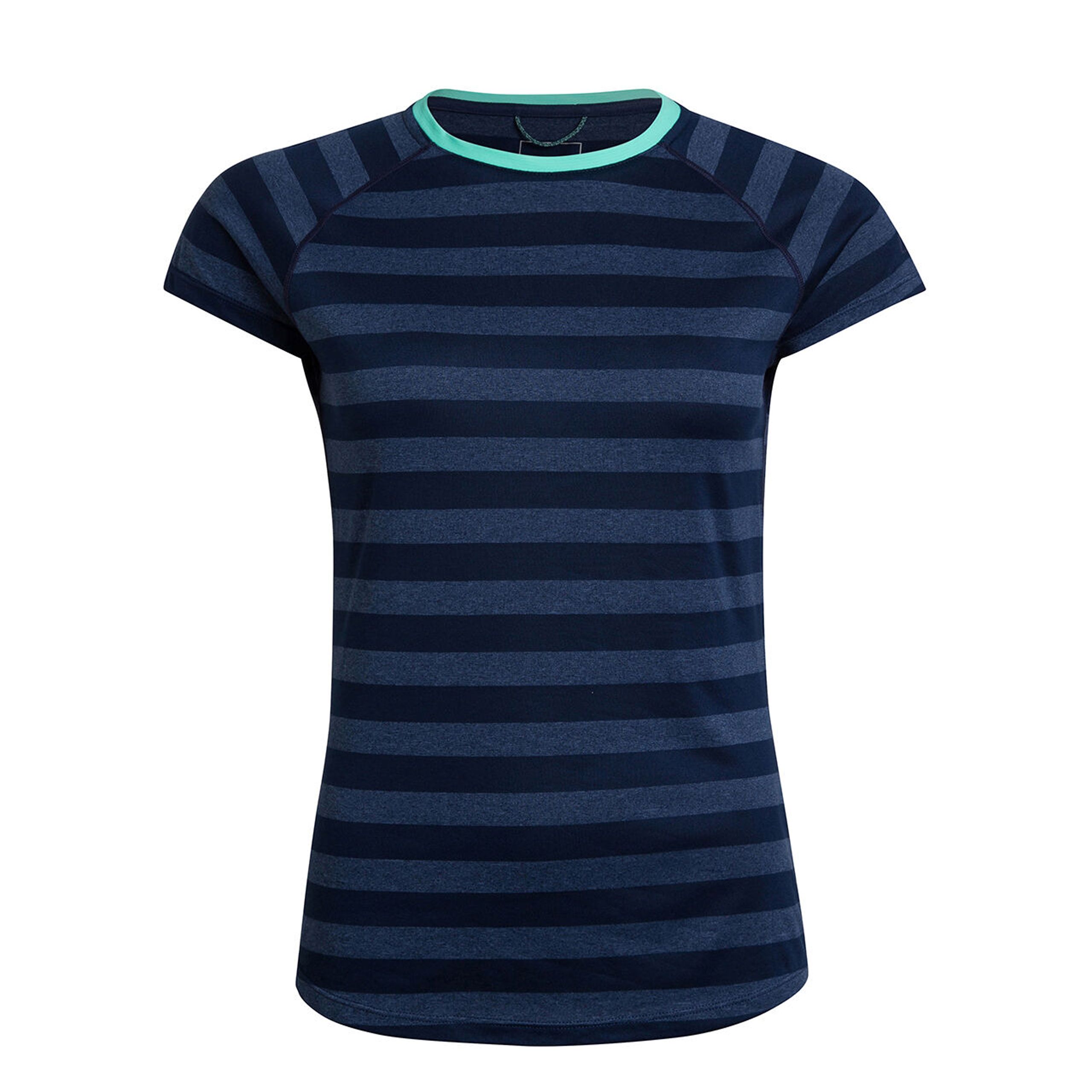 Berghaus Womens Stripe Technical Short Sleeve T-shirt 2.0