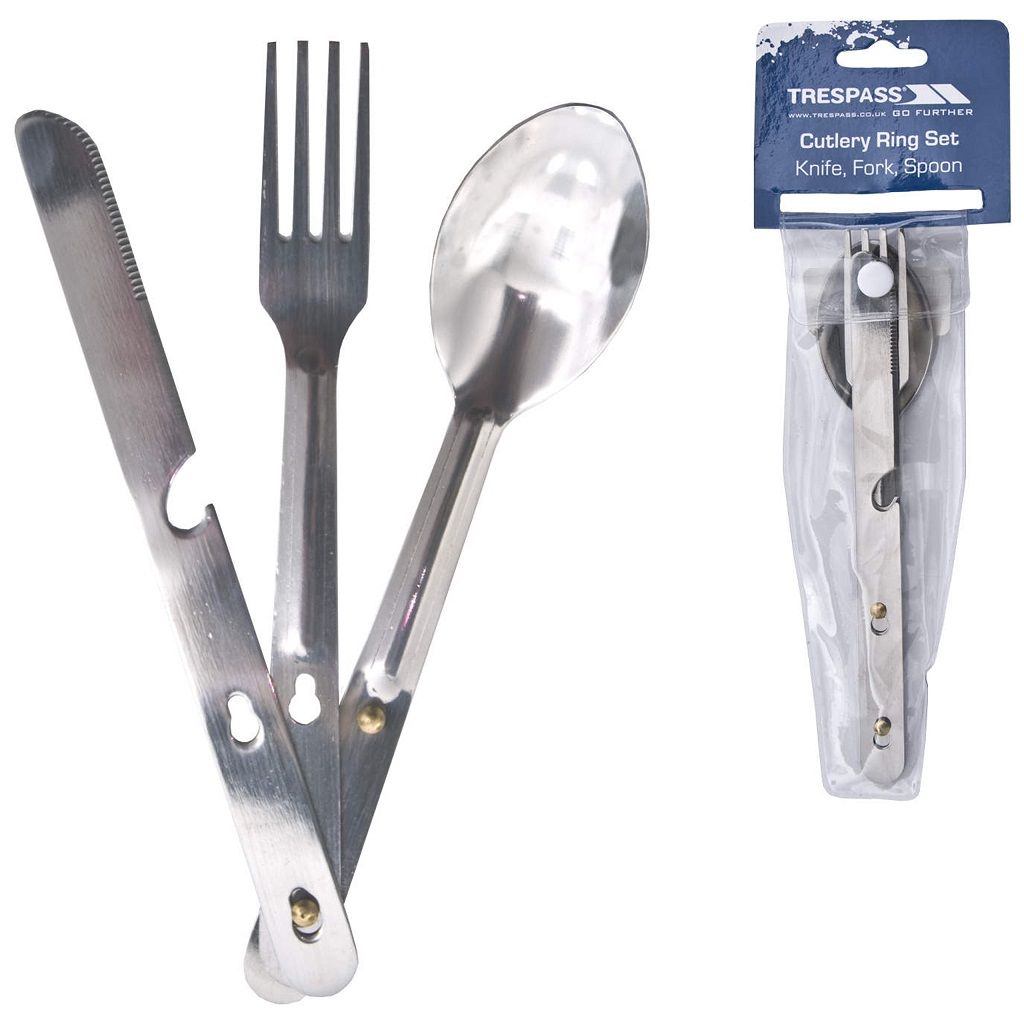 Trespass Chomp Cutlery Set