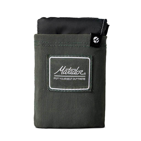 Matador  Pocket Blanket 2021 Version  Packable Picnic Blanket  Green