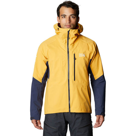 Mountain Hardwear  Mens Exposure/2 Gore-tex Pro Lite Jacket  Yellow