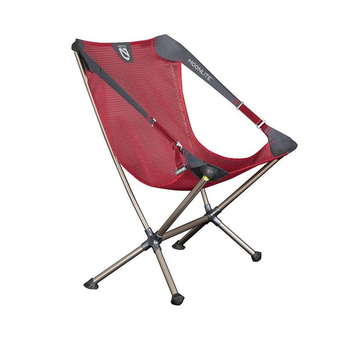 Nemo Equipment  Moonlite Reclining Chair  Camping Chair  Red