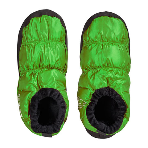 Nordisk  Mos Down Shoes  Camping Slippers  Insulated Shoes  Green