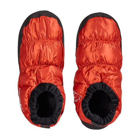 Nordisk  Mos Down Shoes  Camping Slippers  Insulated Shoes  Orange