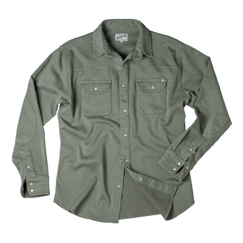 &sons  Sunday Shirt  Army Green  Traditional Collared  Casual Shirt