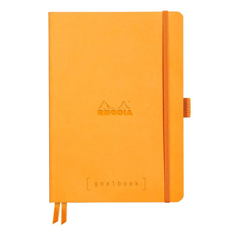 Rhodia  Goalbook Dot Grid  Dotted Notebook  Orange