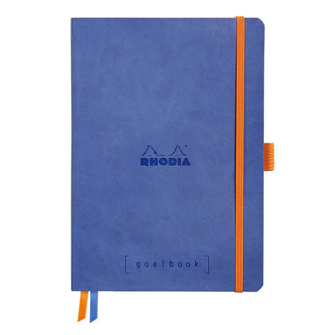 Rhodia  Goalbook Dot Grid  Dotted Notebook  Sapphire Blue