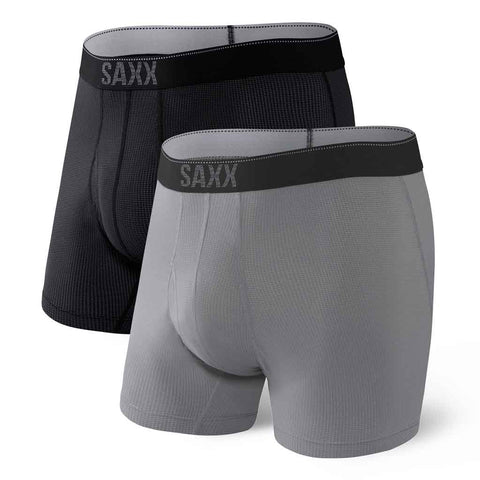 Saxx Underwear  2 Pack  Quest Boxer Brief Fly  Active Underwear