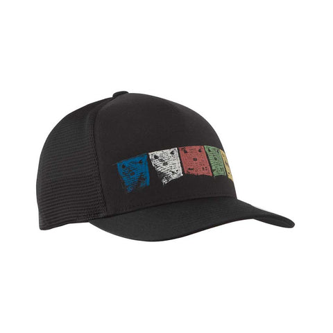Sherpa Adventure Gear  Tarcho Trucker Hat  Snapback Hat  Black